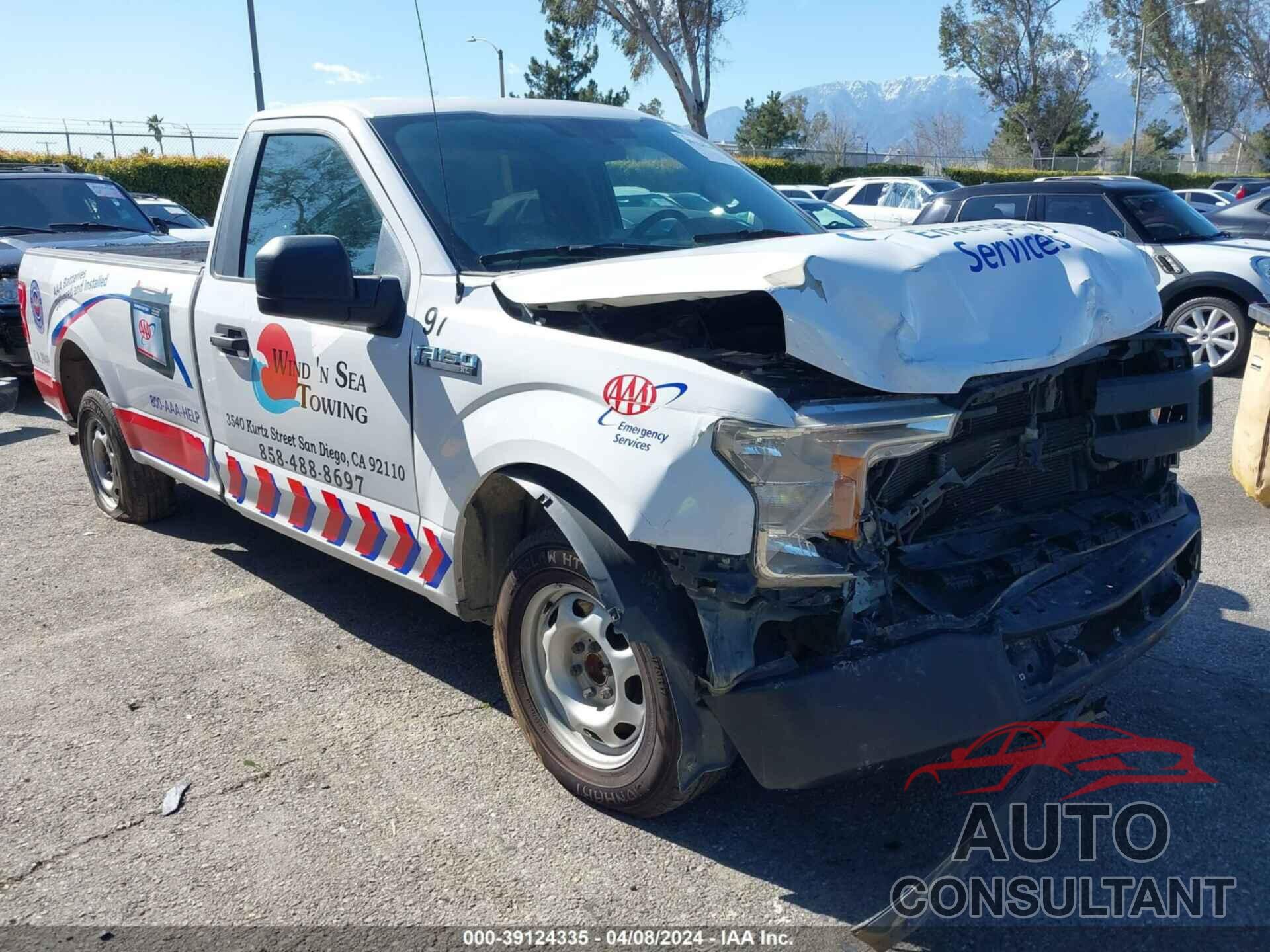 FORD F-150 2018 - 1FTMF1CB1JKF04873
