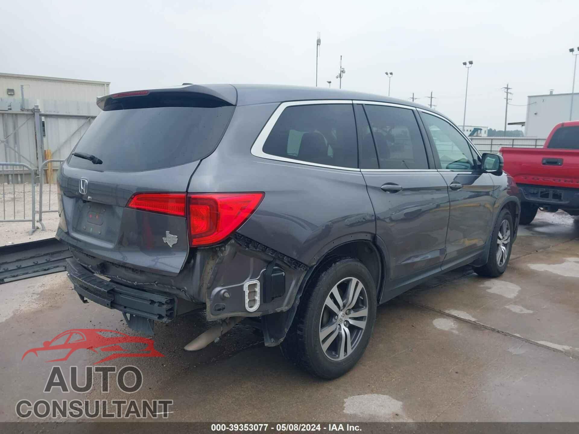 HONDA PILOT 2016 - 5FNYF5H52GB003721