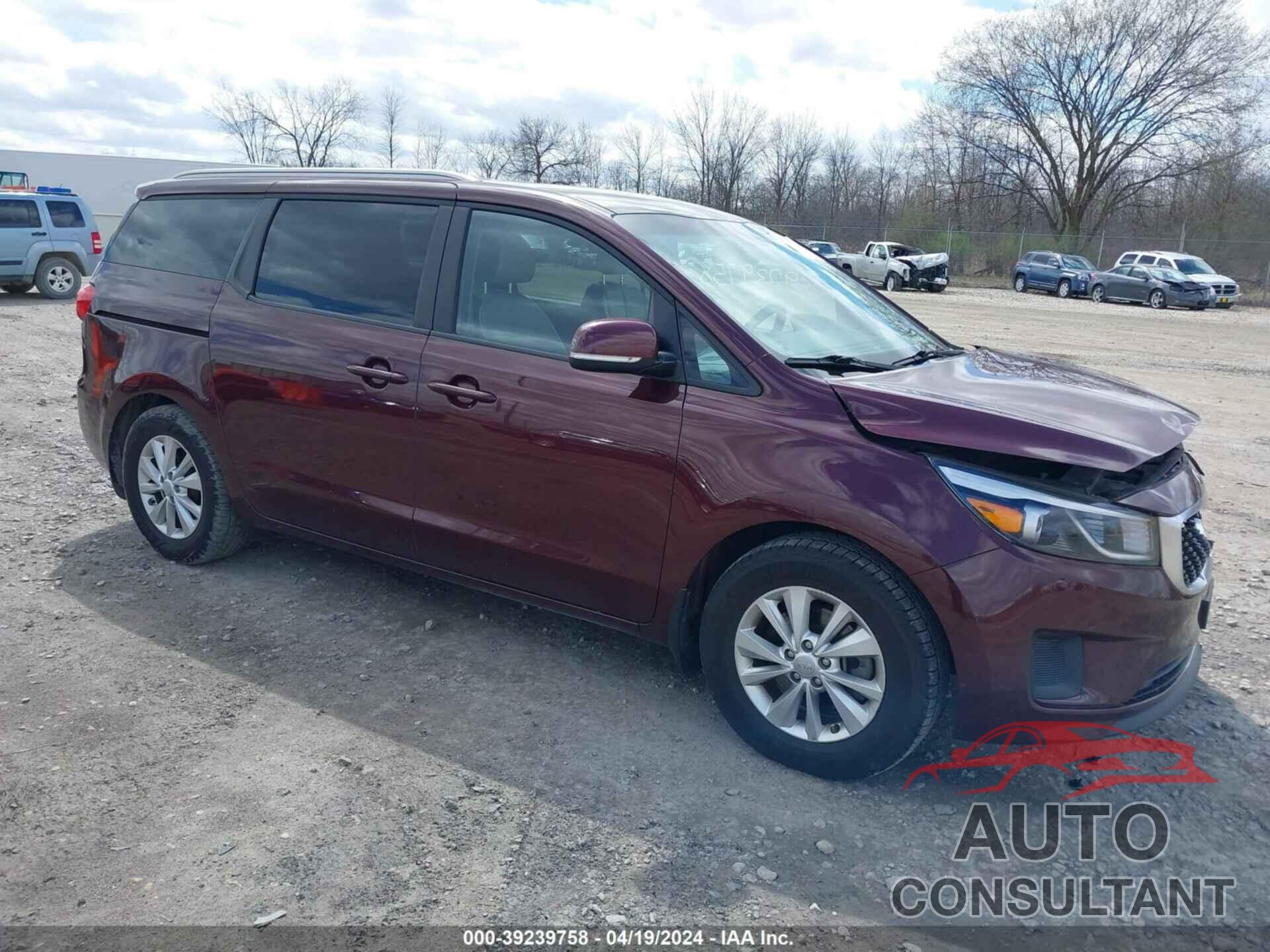 KIA SEDONA 2016 - KNDMB5C18G6214139