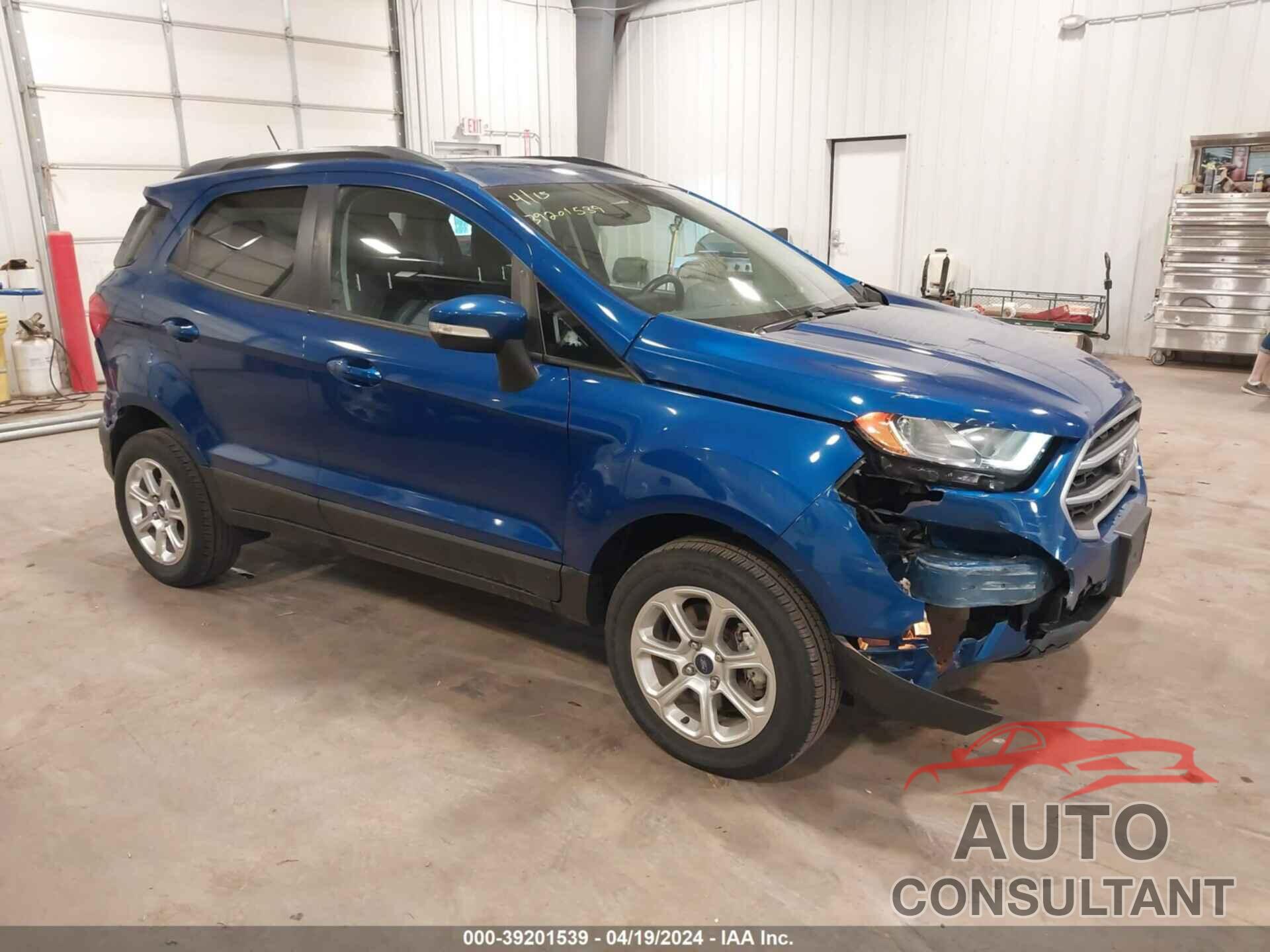 FORD ECOSPORT 2018 - MAJ6P1UL9JC249693