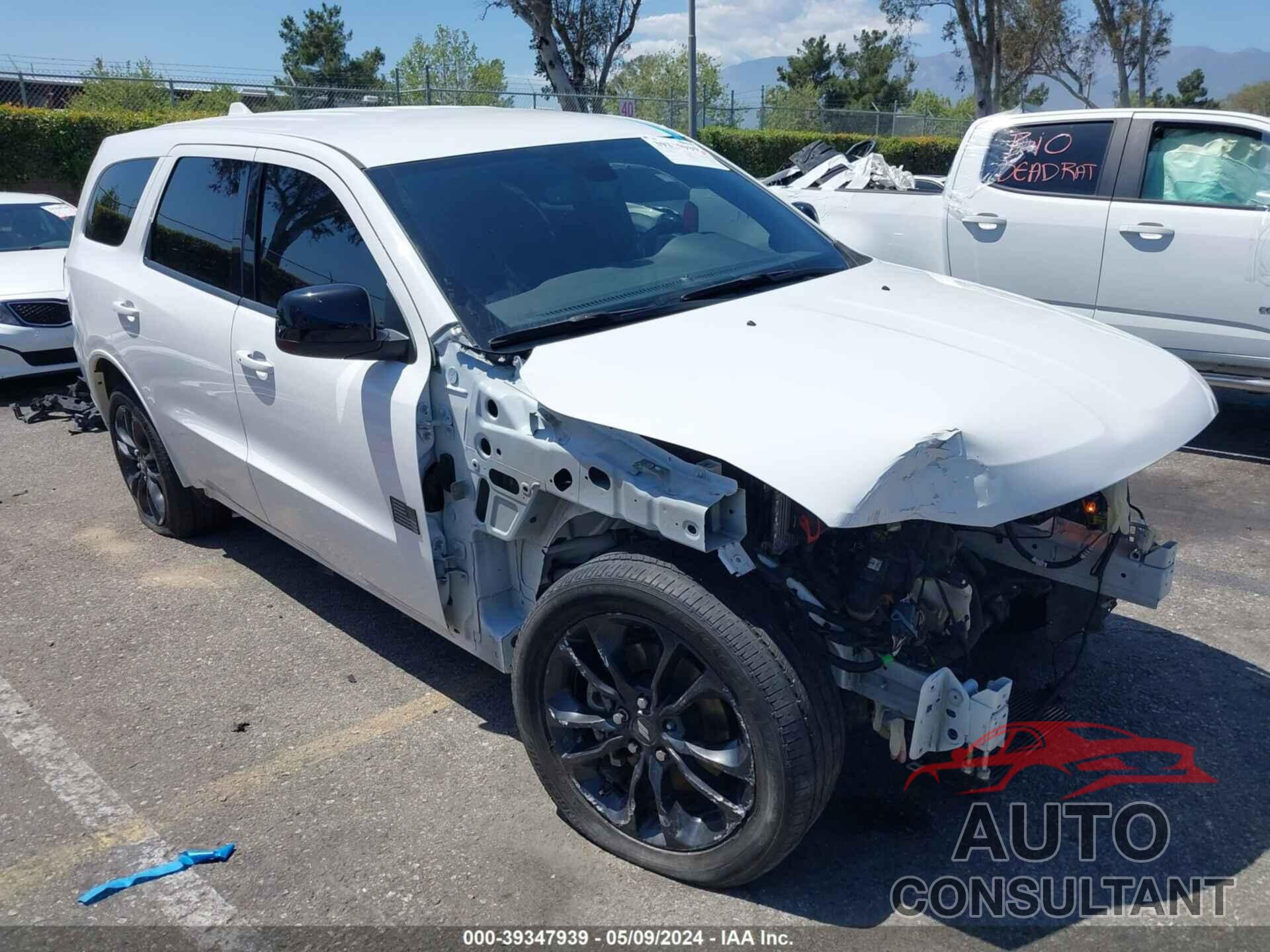 DODGE DURANGO 2022 - 1C4RDJAG7NC173789