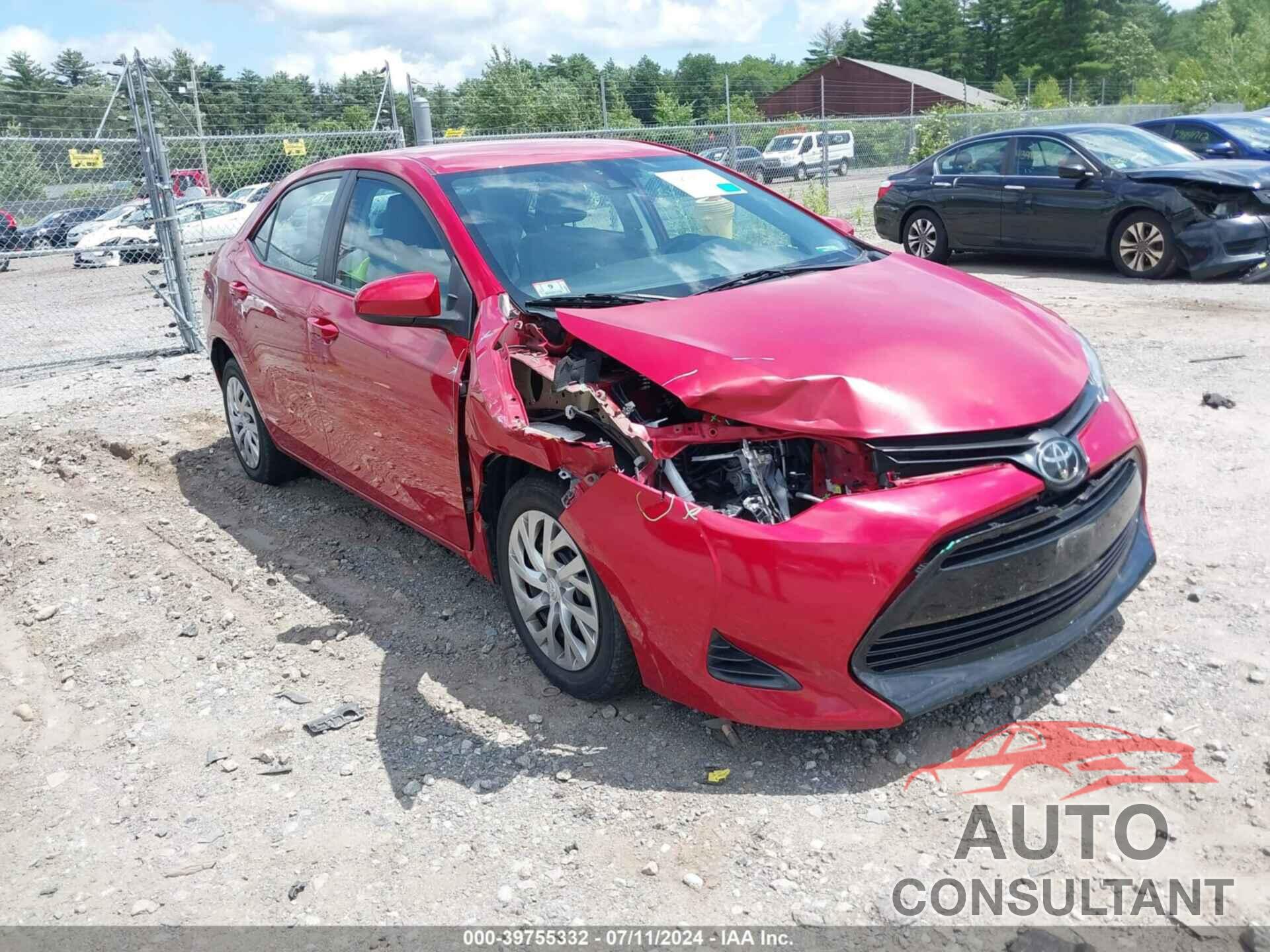 TOYOTA COROLLA 2019 - 2T1BURHE0KC221043
