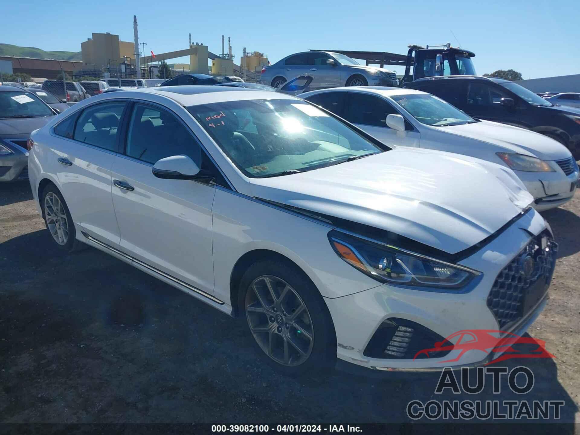 HYUNDAI SONATA 2018 - 5NPE34AB7JH613225