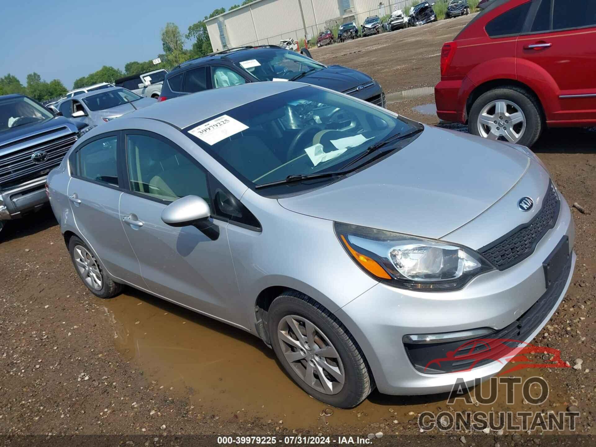 KIA RIO 2016 - KNADM4A38G6654089