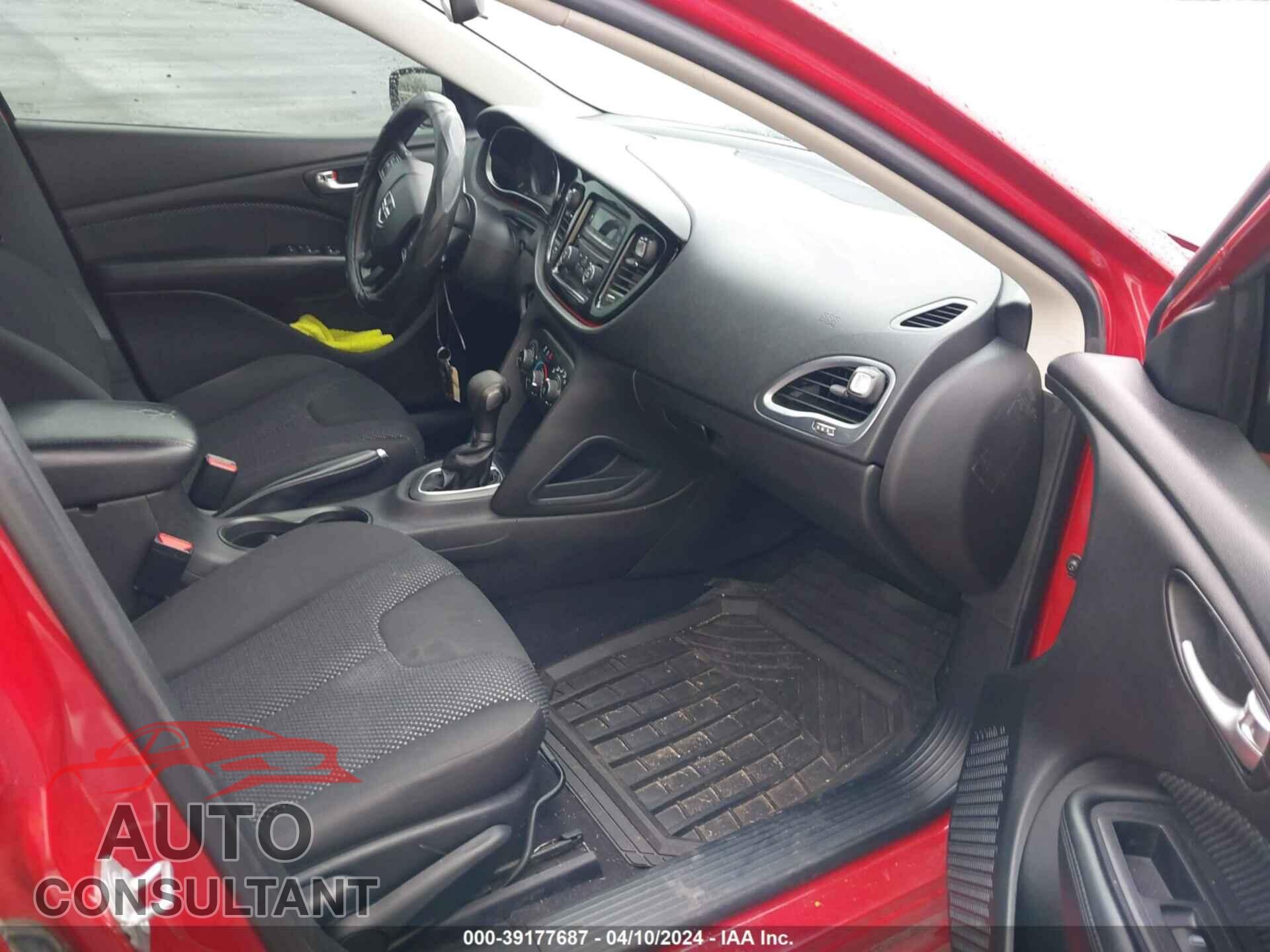 DODGE DART 2016 - 1C3CDFFA8GD817003