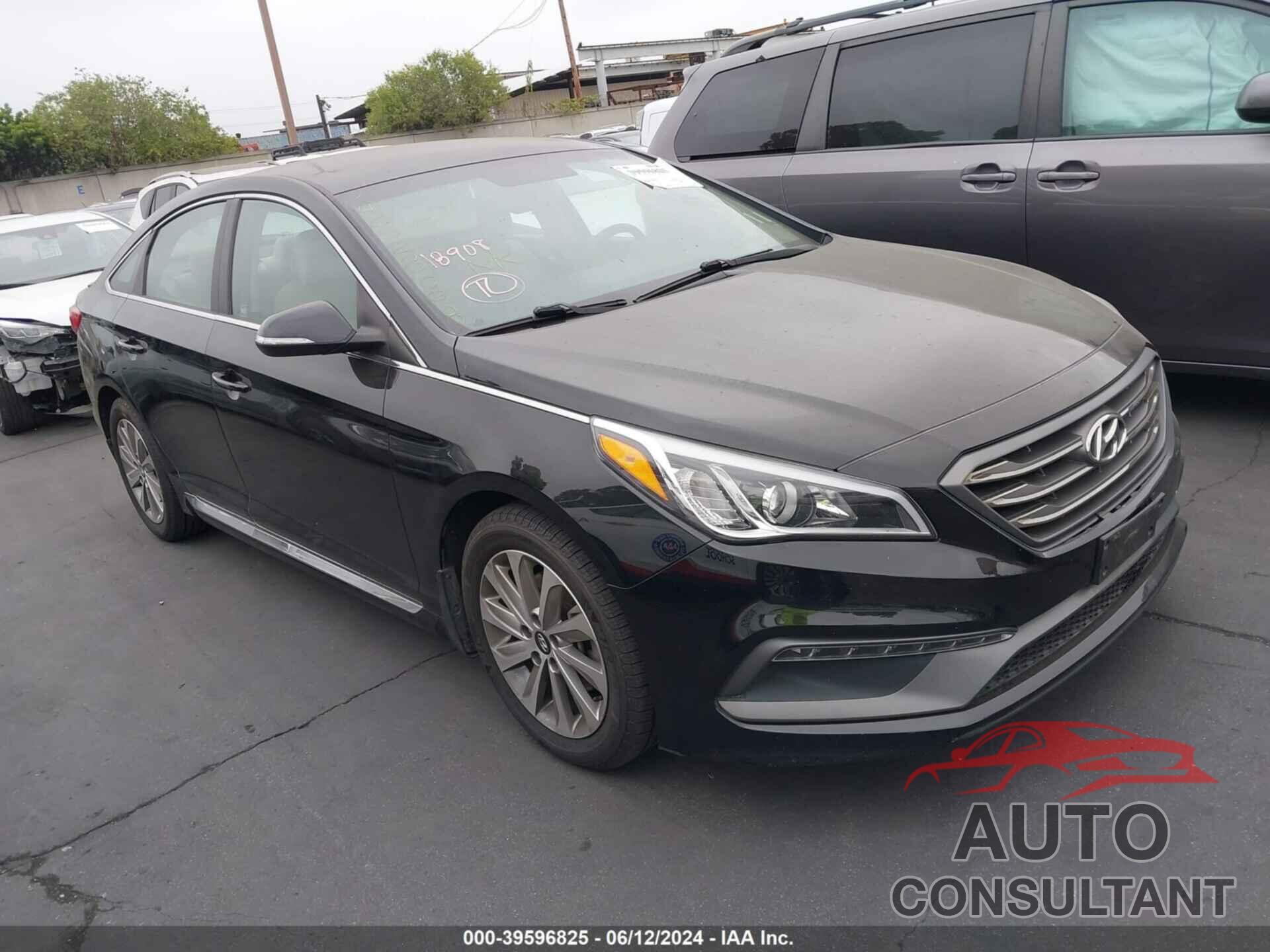 HYUNDAI SONATA 2017 - 5NPE34AF4HH577698