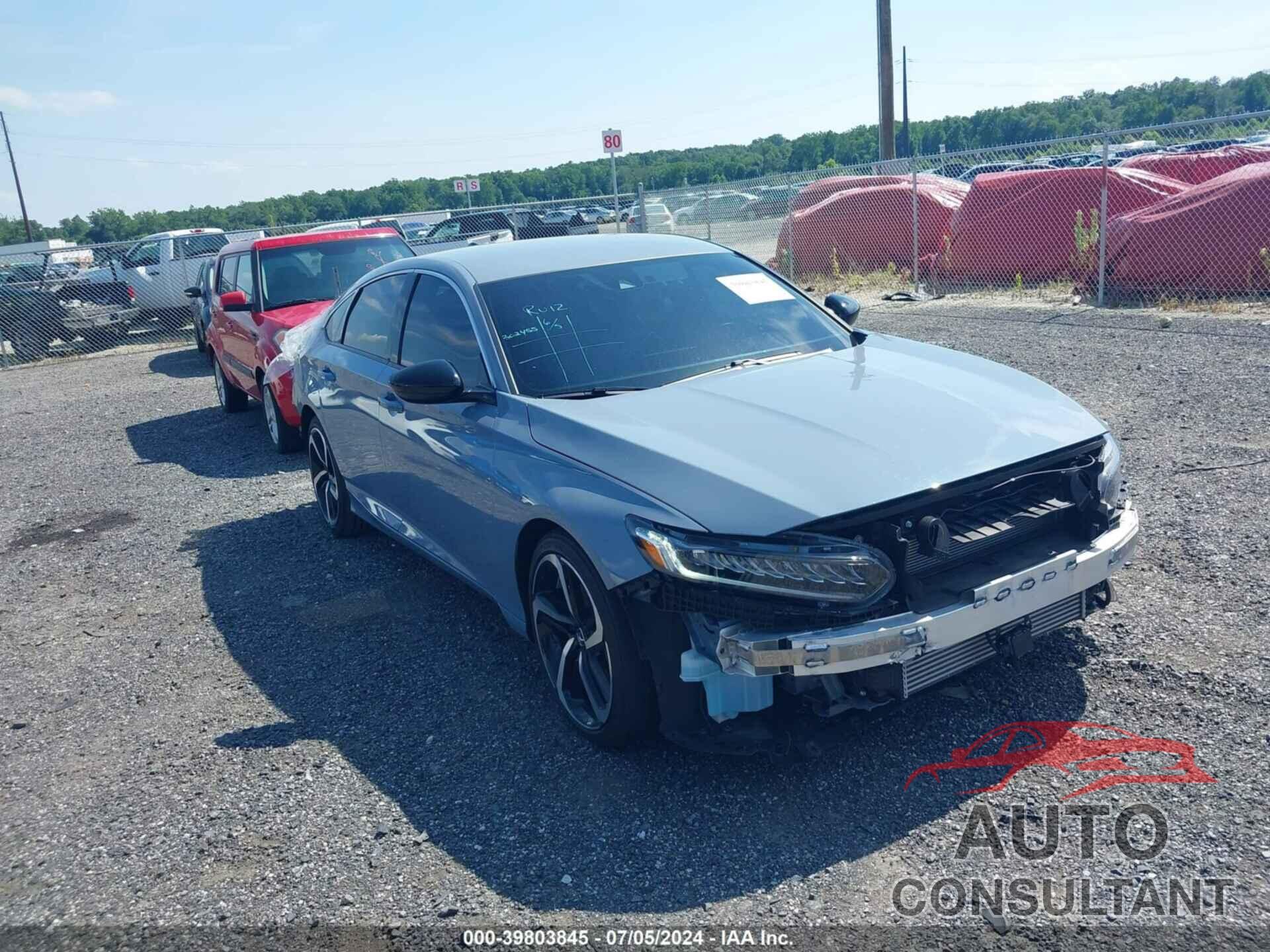 HONDA ACCORD 2022 - 1HGCV1F31NA074598