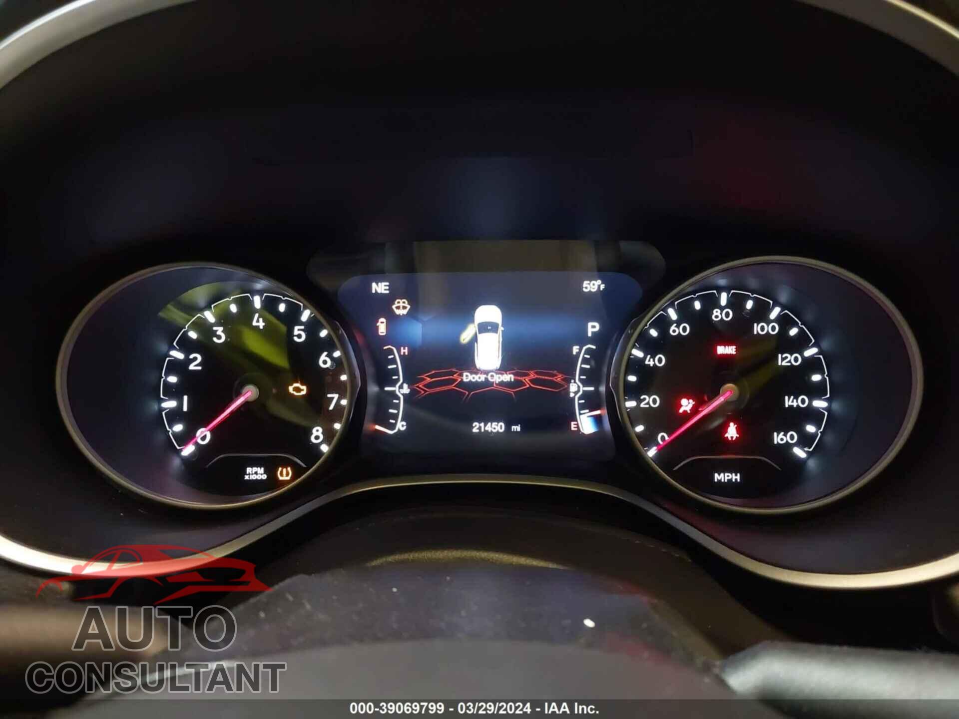JEEP COMPASS 2021 - 3C4NJDBB4MT543739
