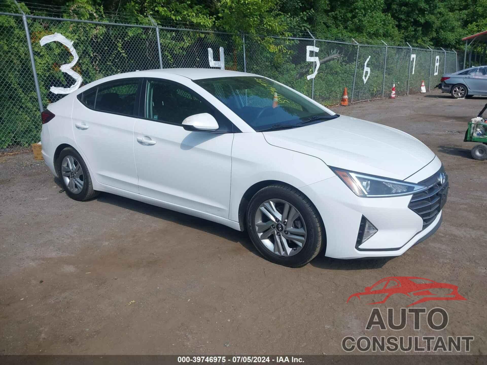 HYUNDAI ELANTRA 2020 - 5NPD84LF9LH630141