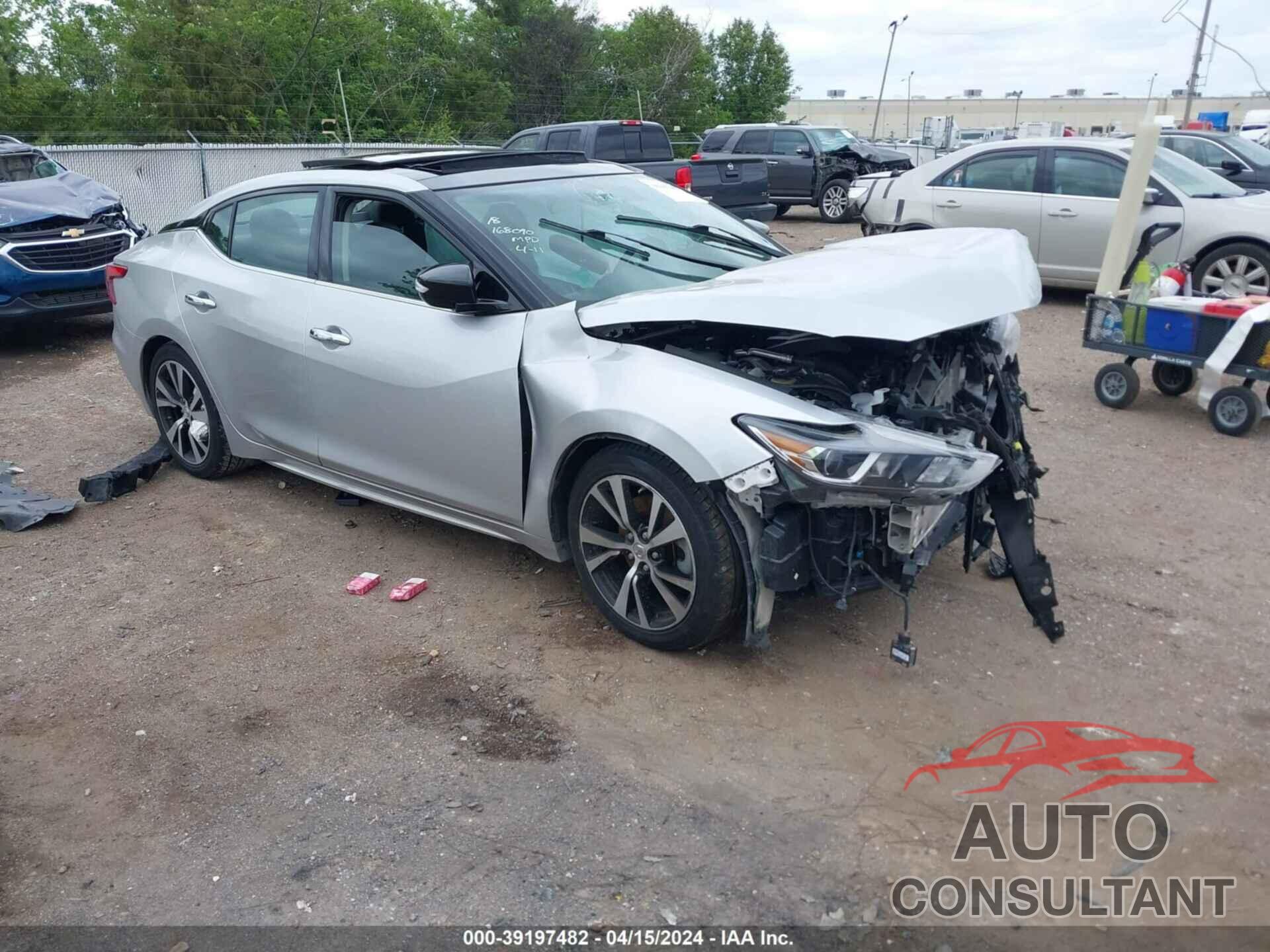 NISSAN MAXIMA 2018 - 1N4AA6AP8JC380730