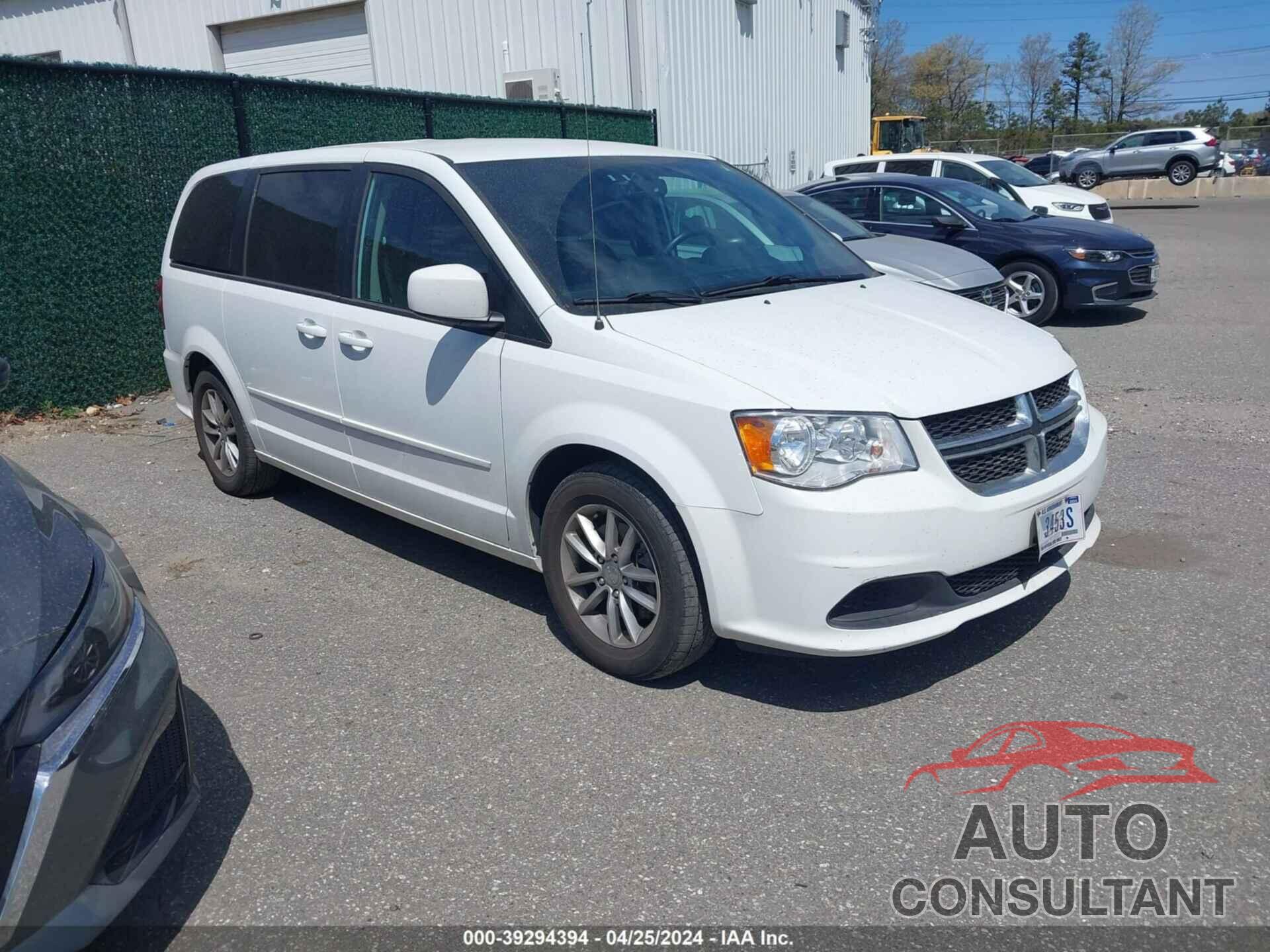 DODGE GRAND CARAVAN 2016 - 2C4RDGBG9GR349642