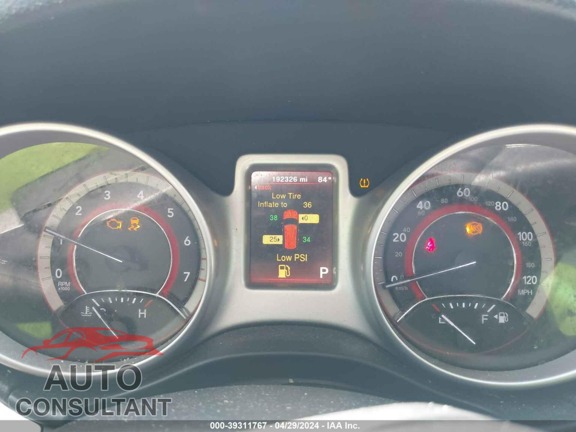 DODGE JOURNEY 2017 - 3C4PDCBB3HT564047