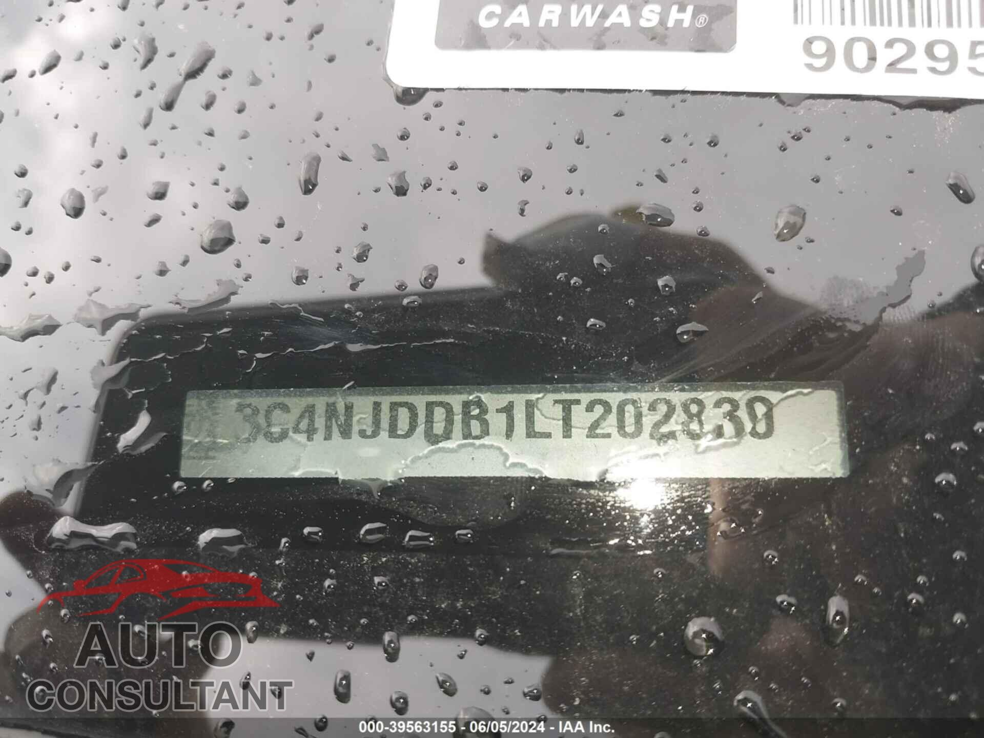 JEEP COMPASS 2020 - 3C4NJDDB1LT202830