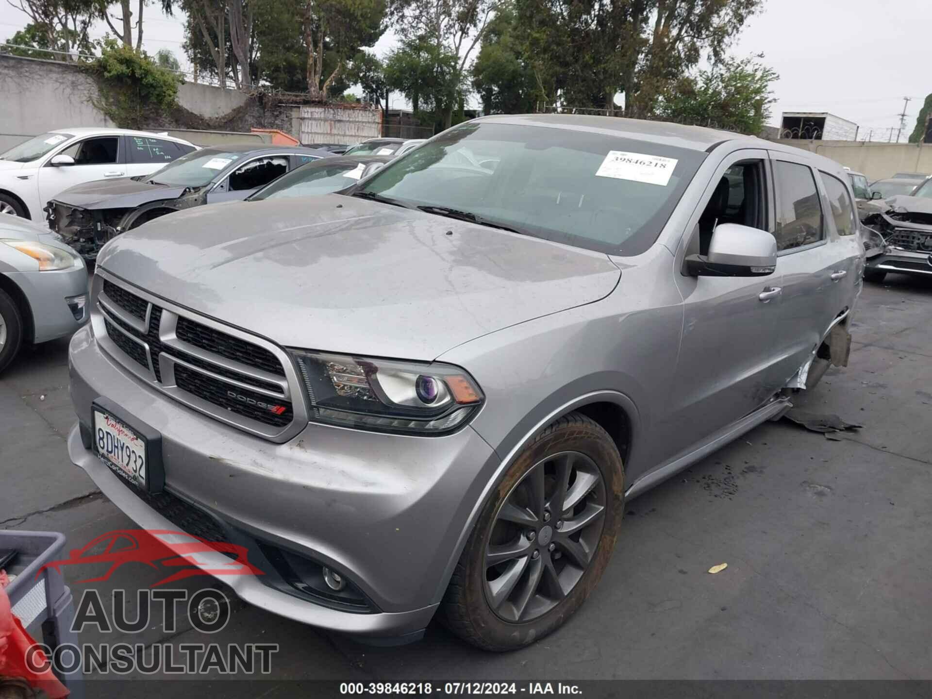 DODGE DURANGO 2018 - 1C4RDJDG8JC329490