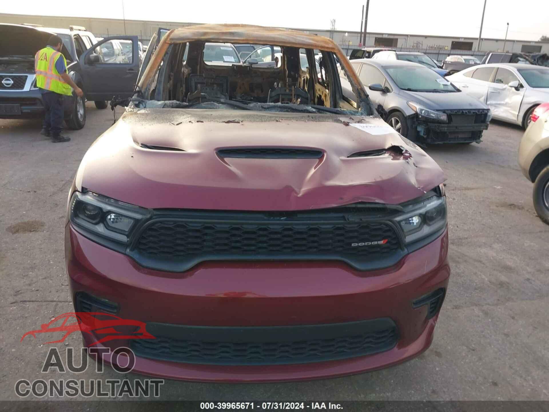 DODGE DURANGO 2021 - 1C4SDHCT6MC661036