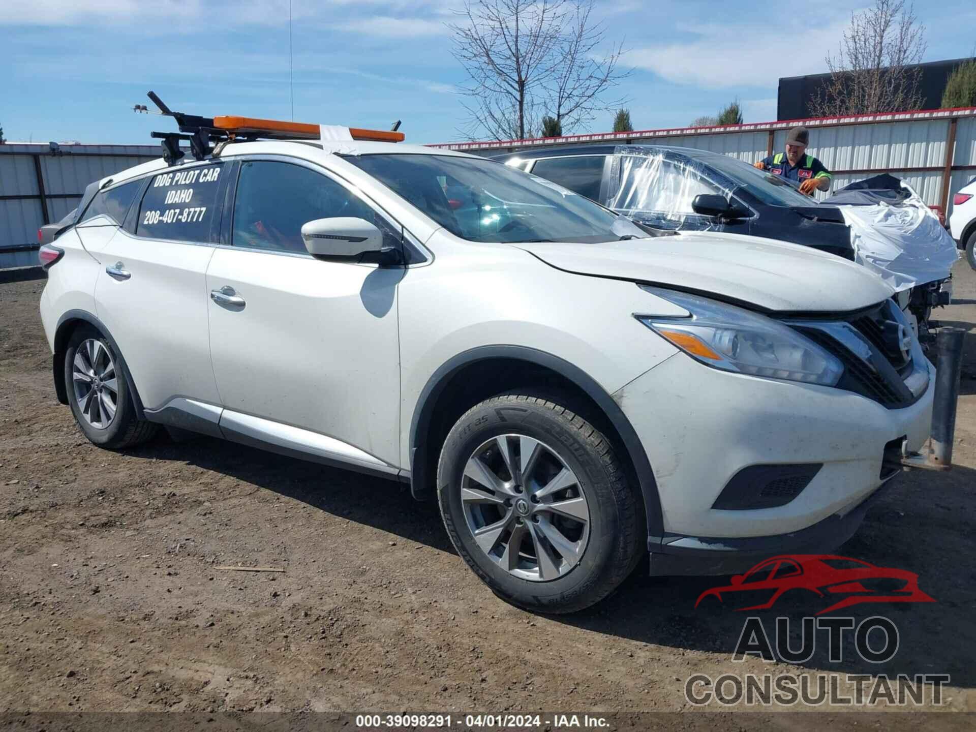 NISSAN MURANO 2017 - 5N1AZ2MH1HN170769