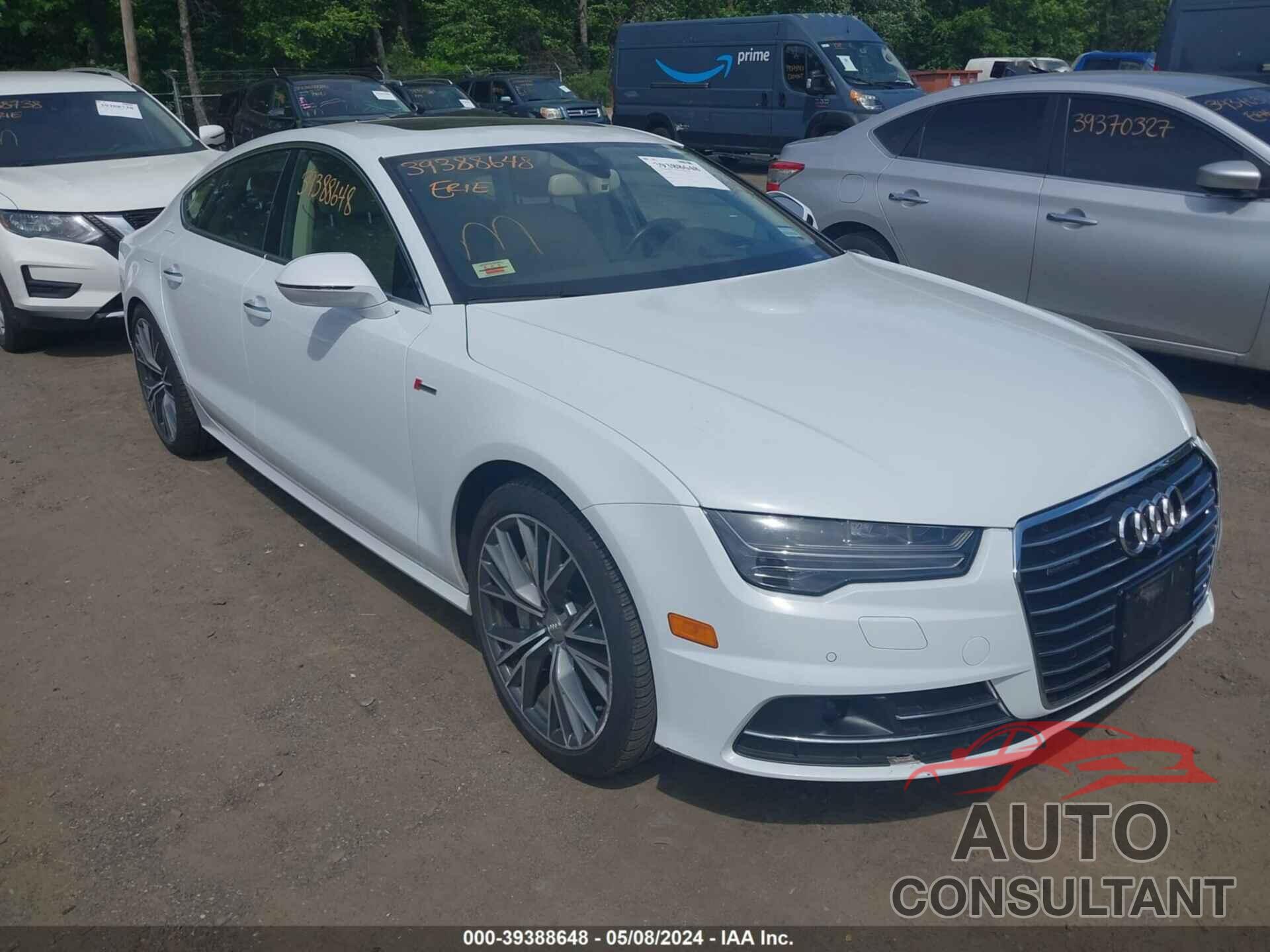 AUDI A7 2016 - WAU2GAFC9GN073115