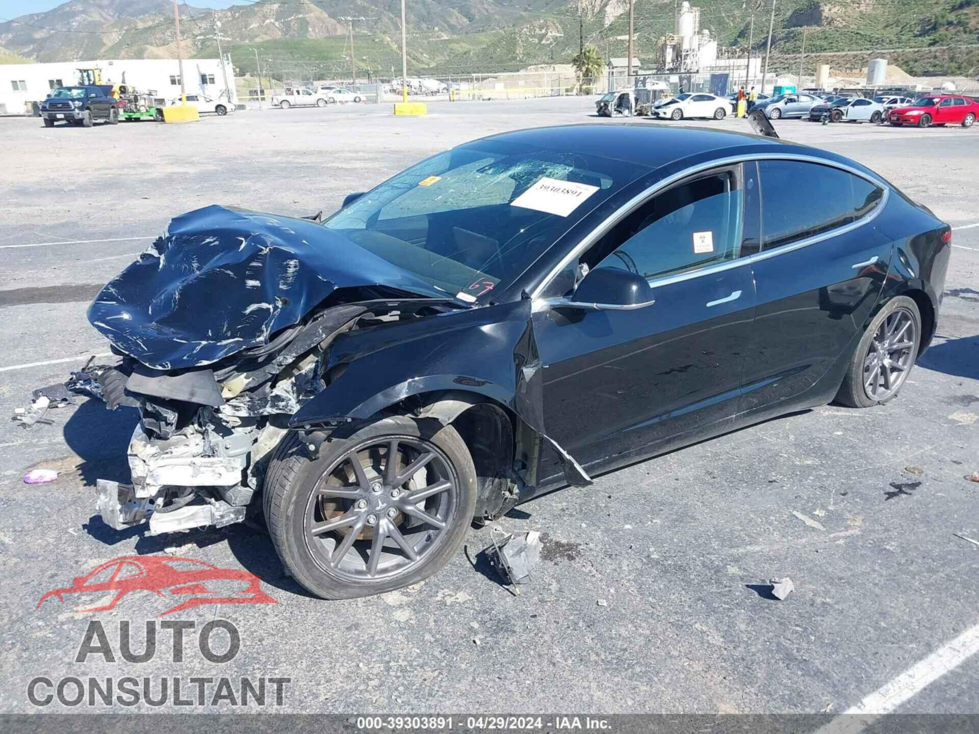 TESLA MODEL 3 2019 - 5YJ3E1EA1KF192927