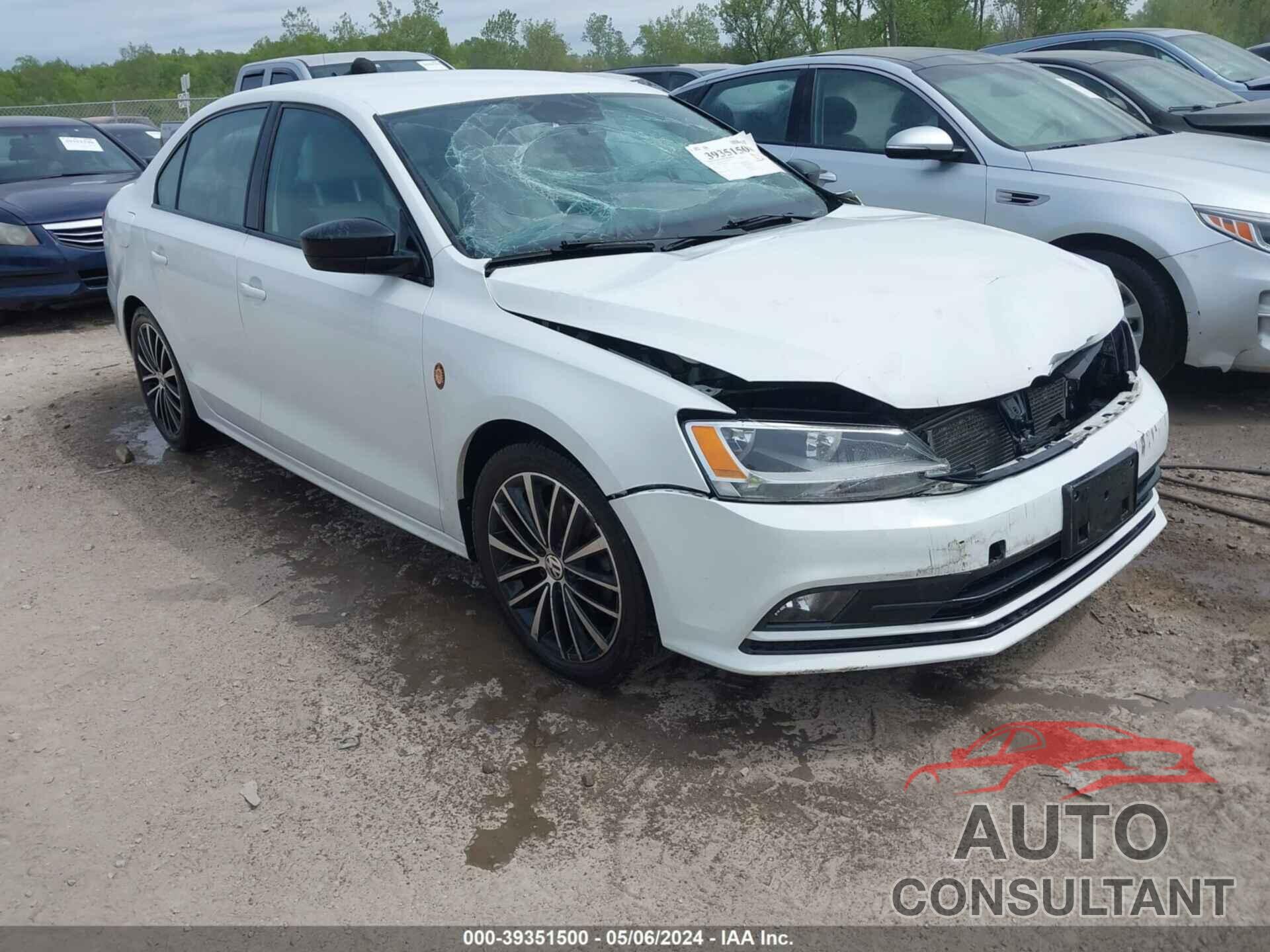 VOLKSWAGEN JETTA 2016 - 3VWD17AJ2GM405165