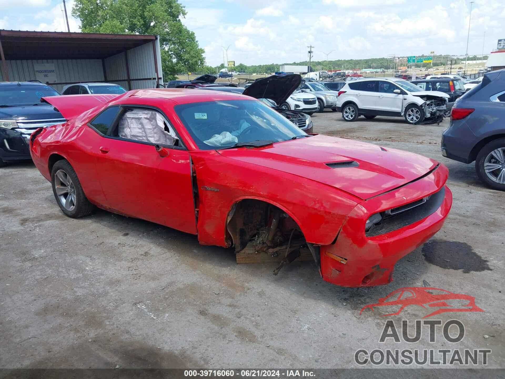 DODGE CHALLENGER 2016 - 2C3CDZAG8GH289964