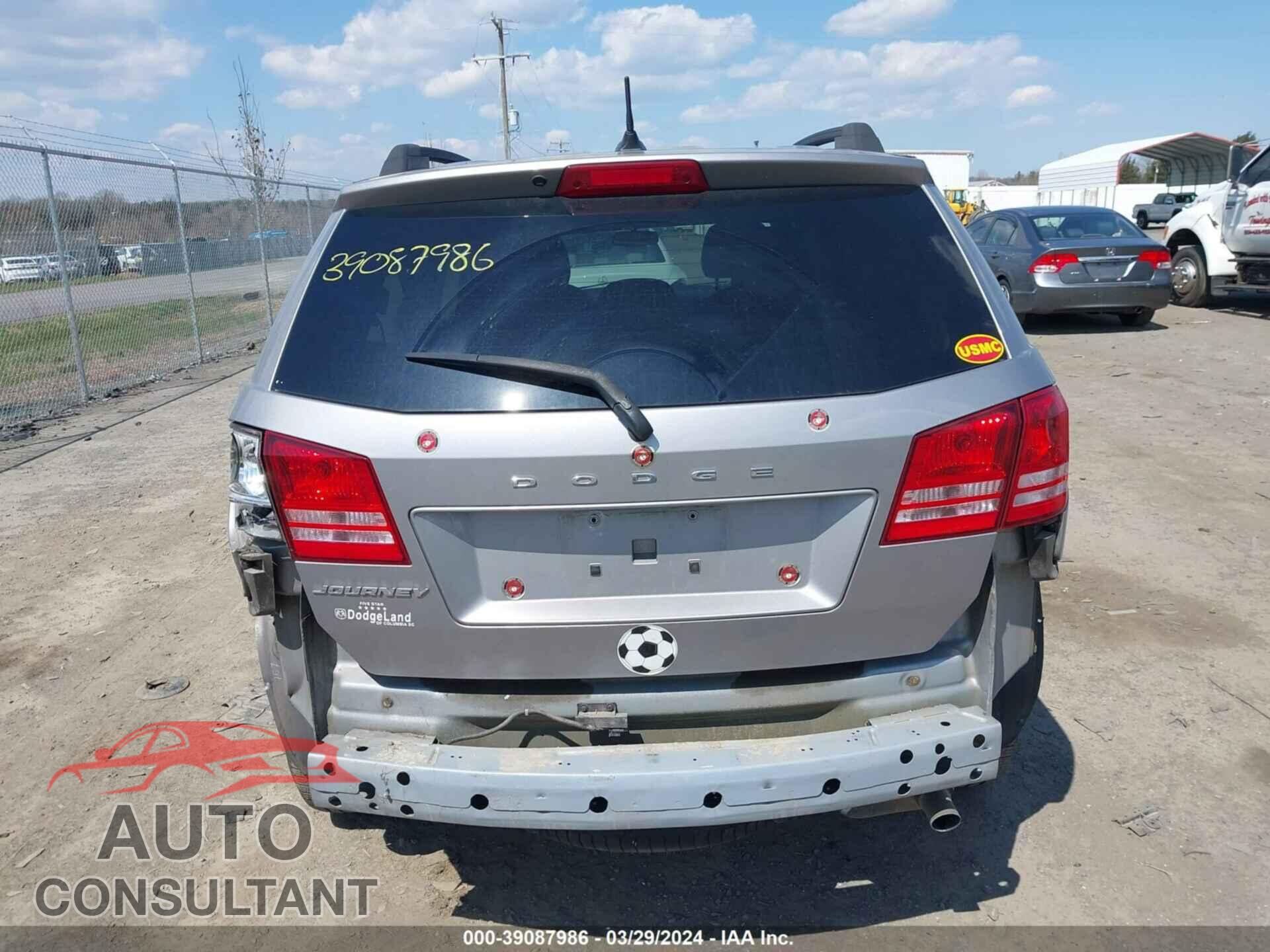 DODGE JOURNEY 2017 - 3C4PDCAB7HT545292