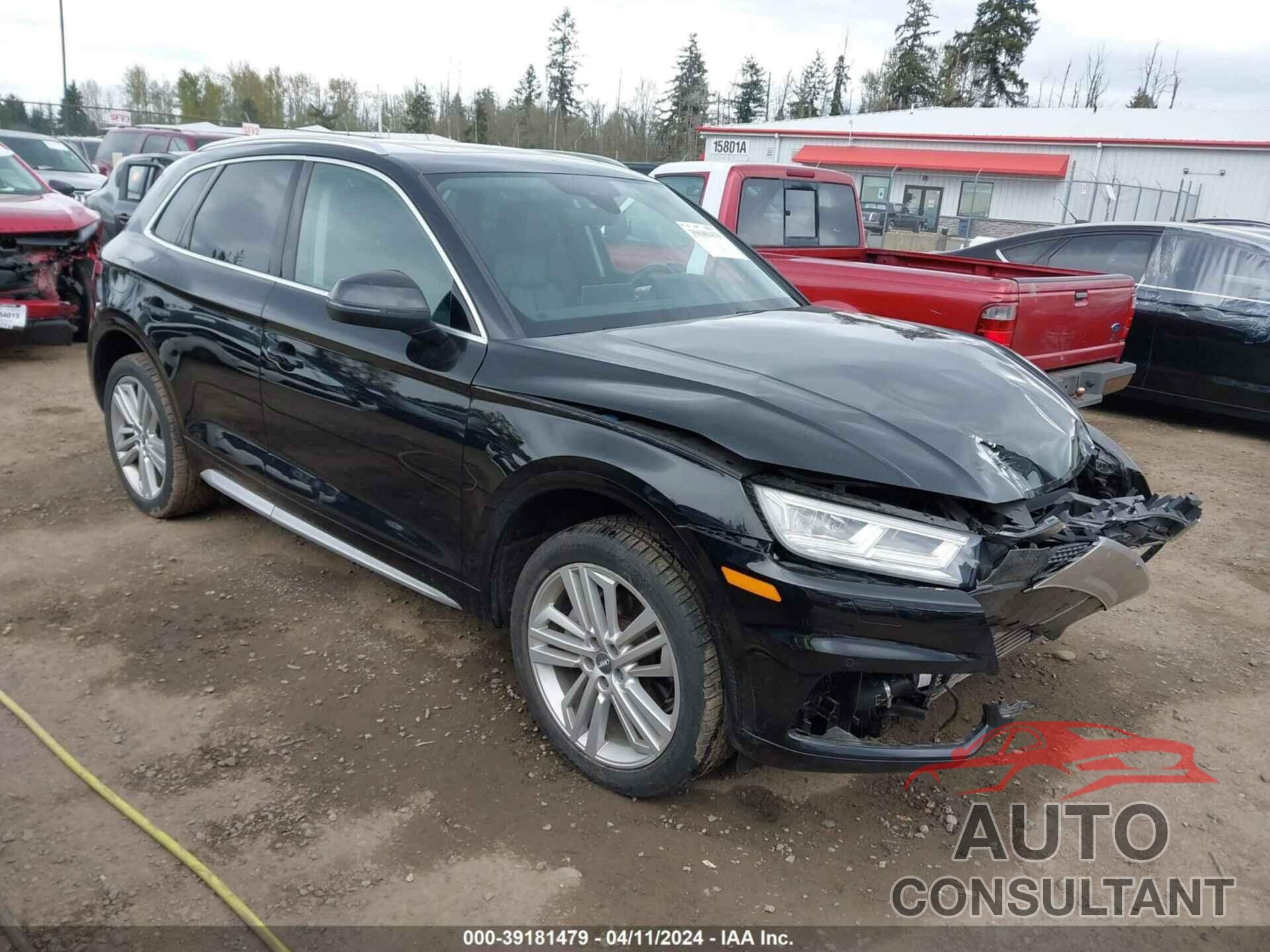 AUDI Q5 2018 - WA1CNAFY6J2009089