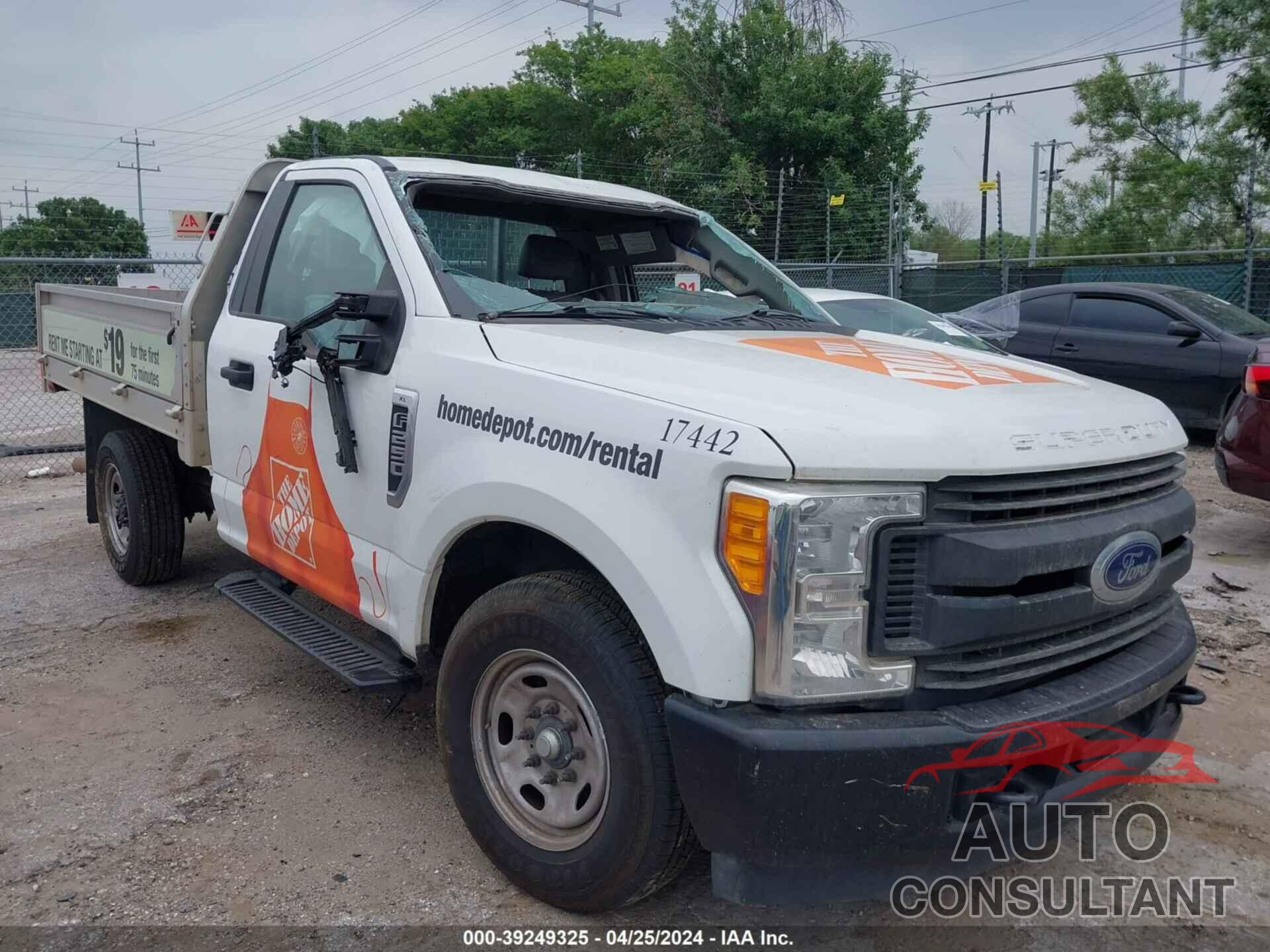 FORD F-250 2017 - 1FDBF2A6XHEC86603