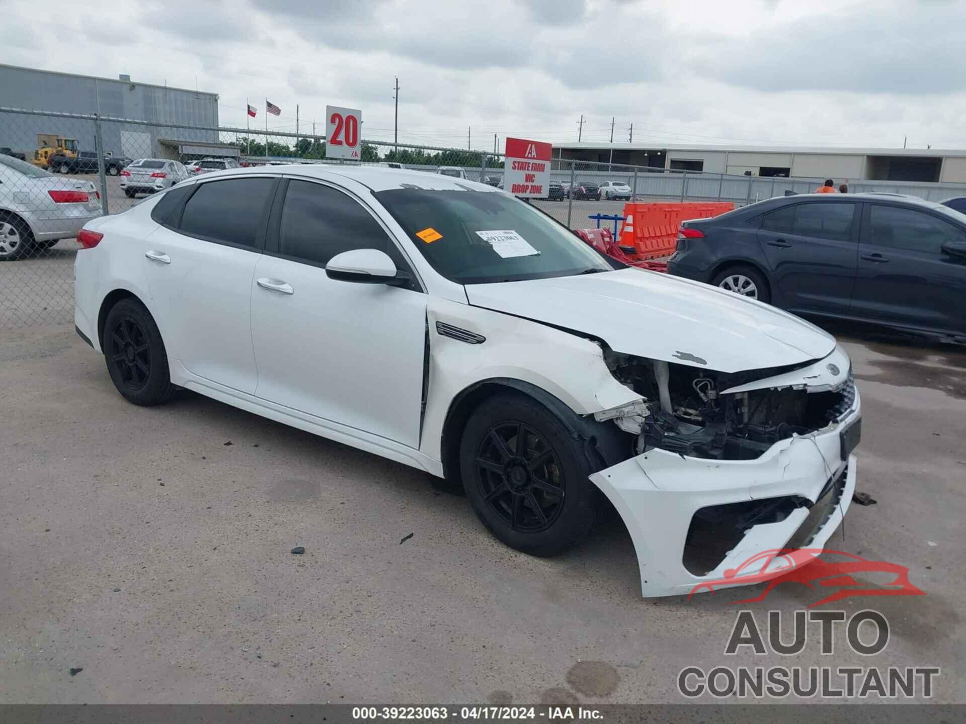 KIA OPTIMA 2019 - 5XXGT4L30KG275016