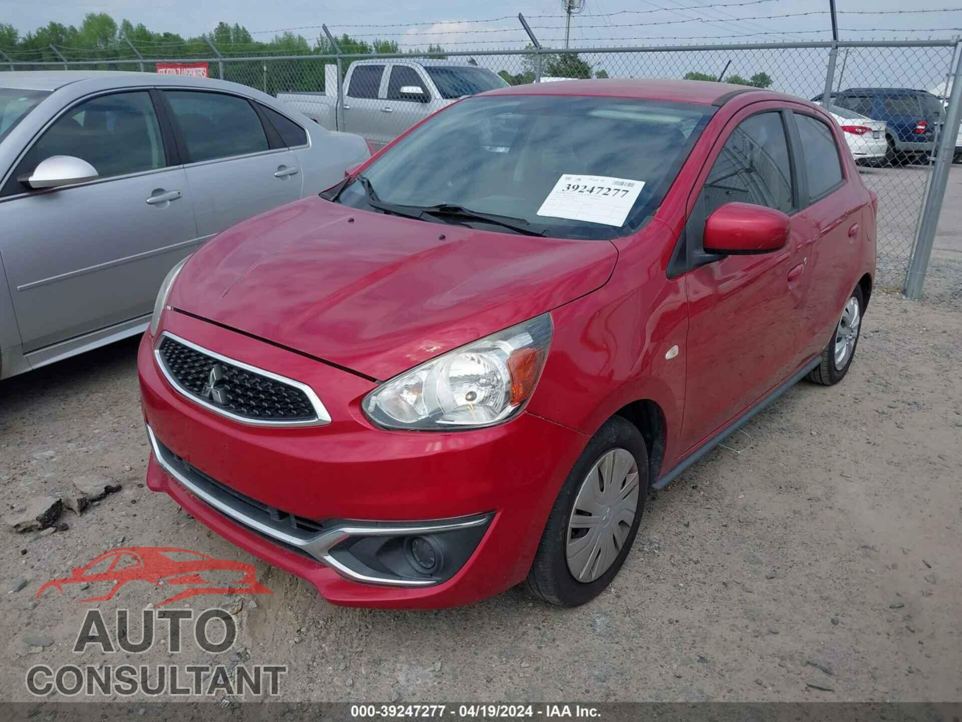 MITSUBISHI MIRAGE 2017 - ML32A3HJ9HH021496