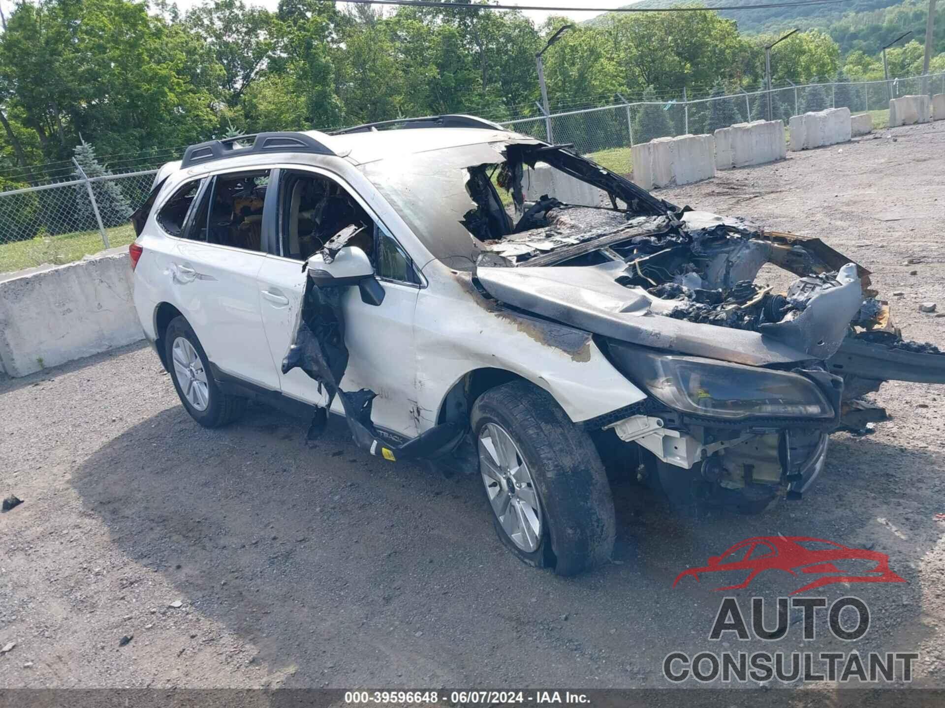 SUBARU OUTBACK 2017 - 4S4BSAFC4H3259462