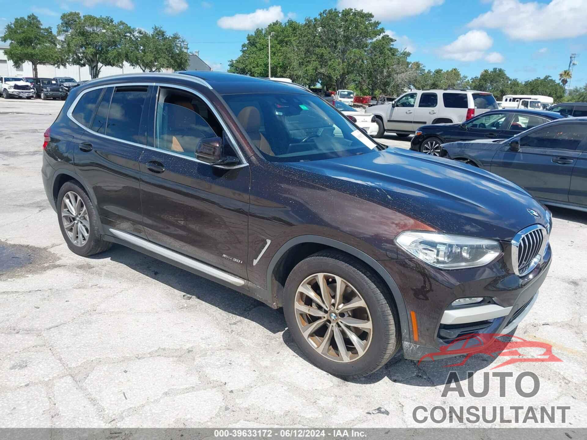 BMW X3 2018 - 5UXTR9C5XJLC69512