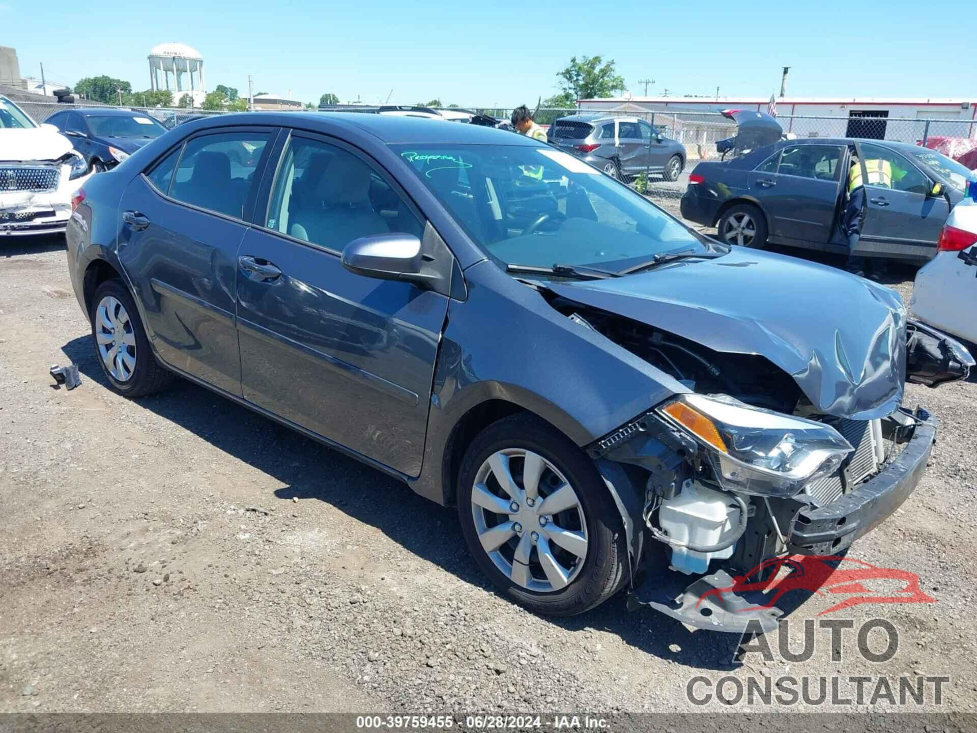 TOYOTA COROLLA 2016 - 2T1BURHE4GC733041