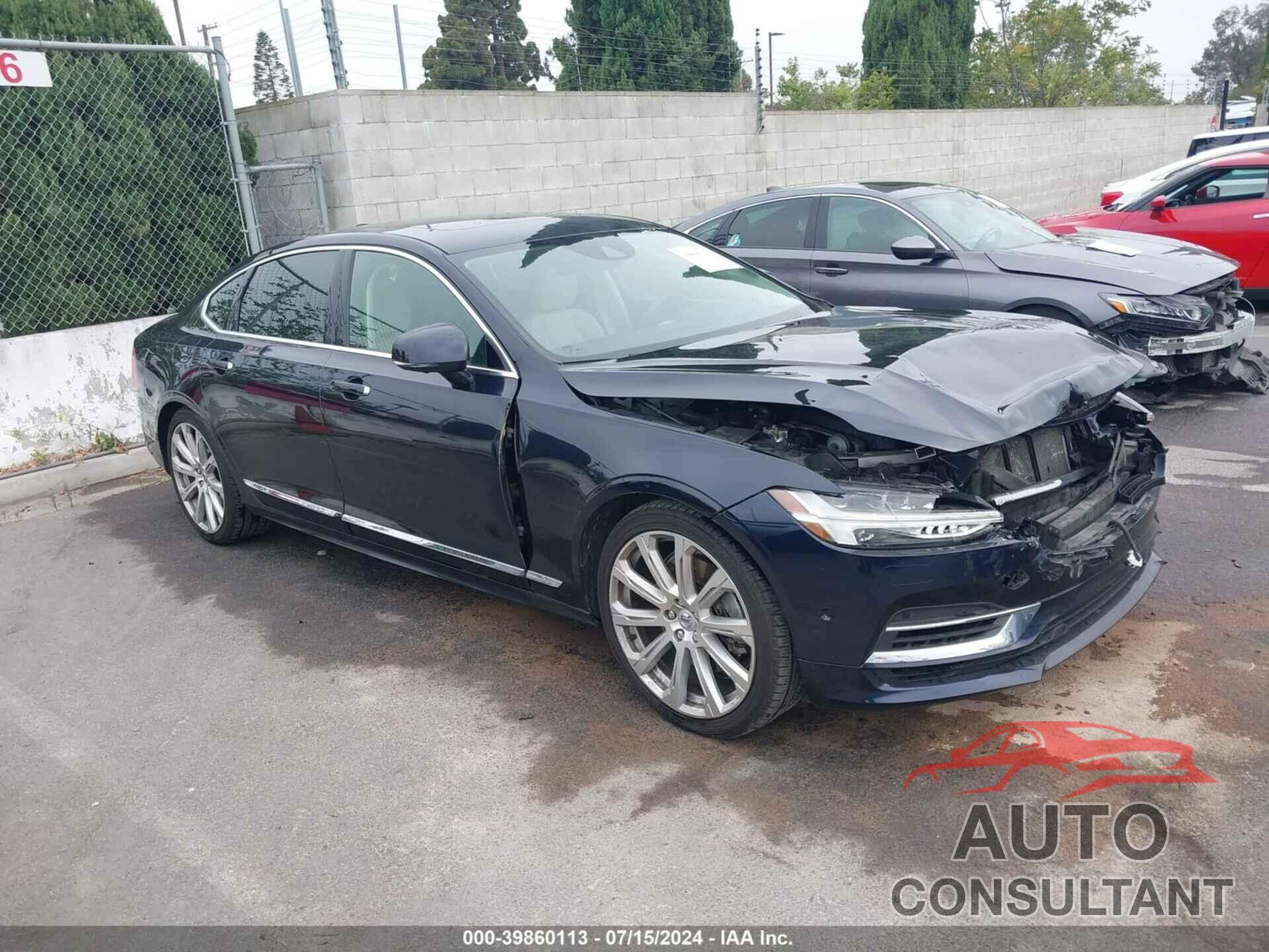 VOLVO S90 HYBRID 2019 - LVYBR0AL3KP110289