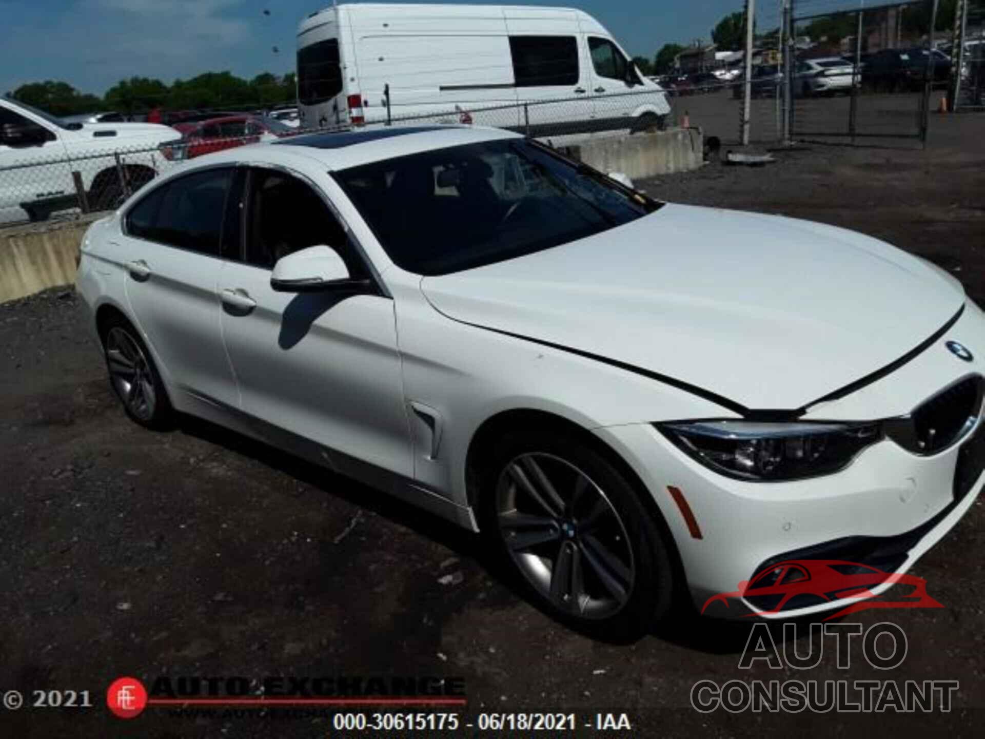 BMW 4 SERIES 2019 - WBA4J3C57KBL07595