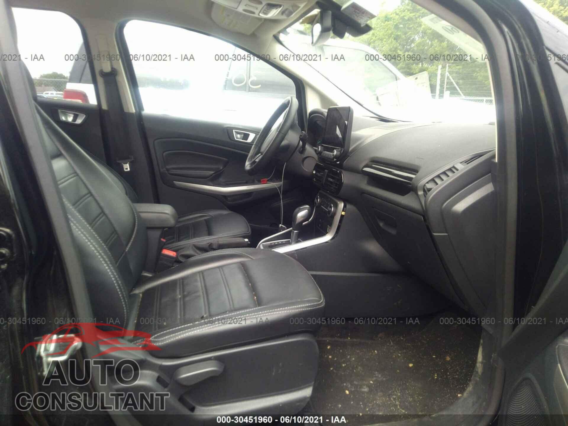 FORD ECOSPORT 2020 - MAJ6S3KL2LC334889