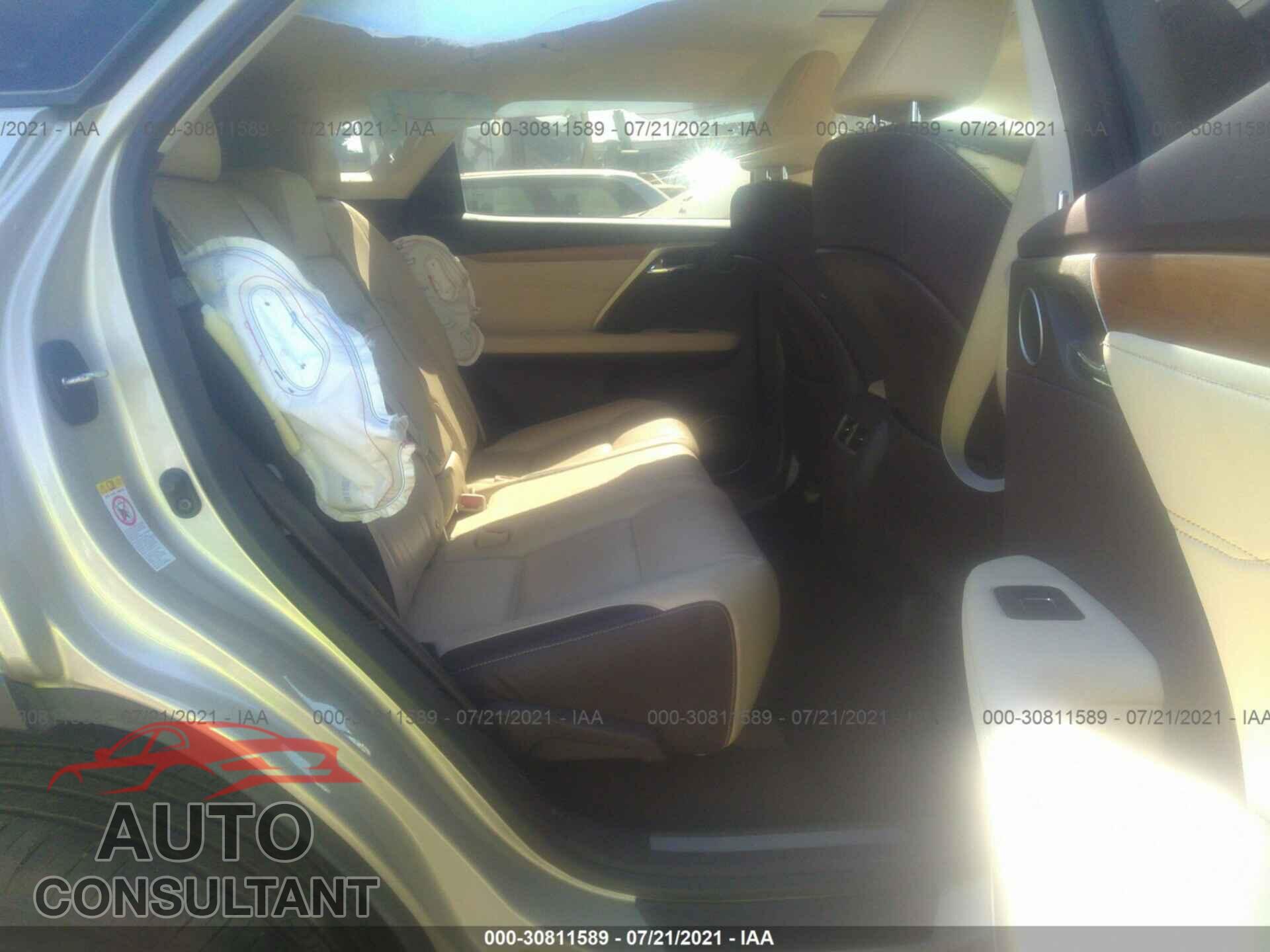 LEXUS RX 2017 - 2T2BZMCA8HC059885