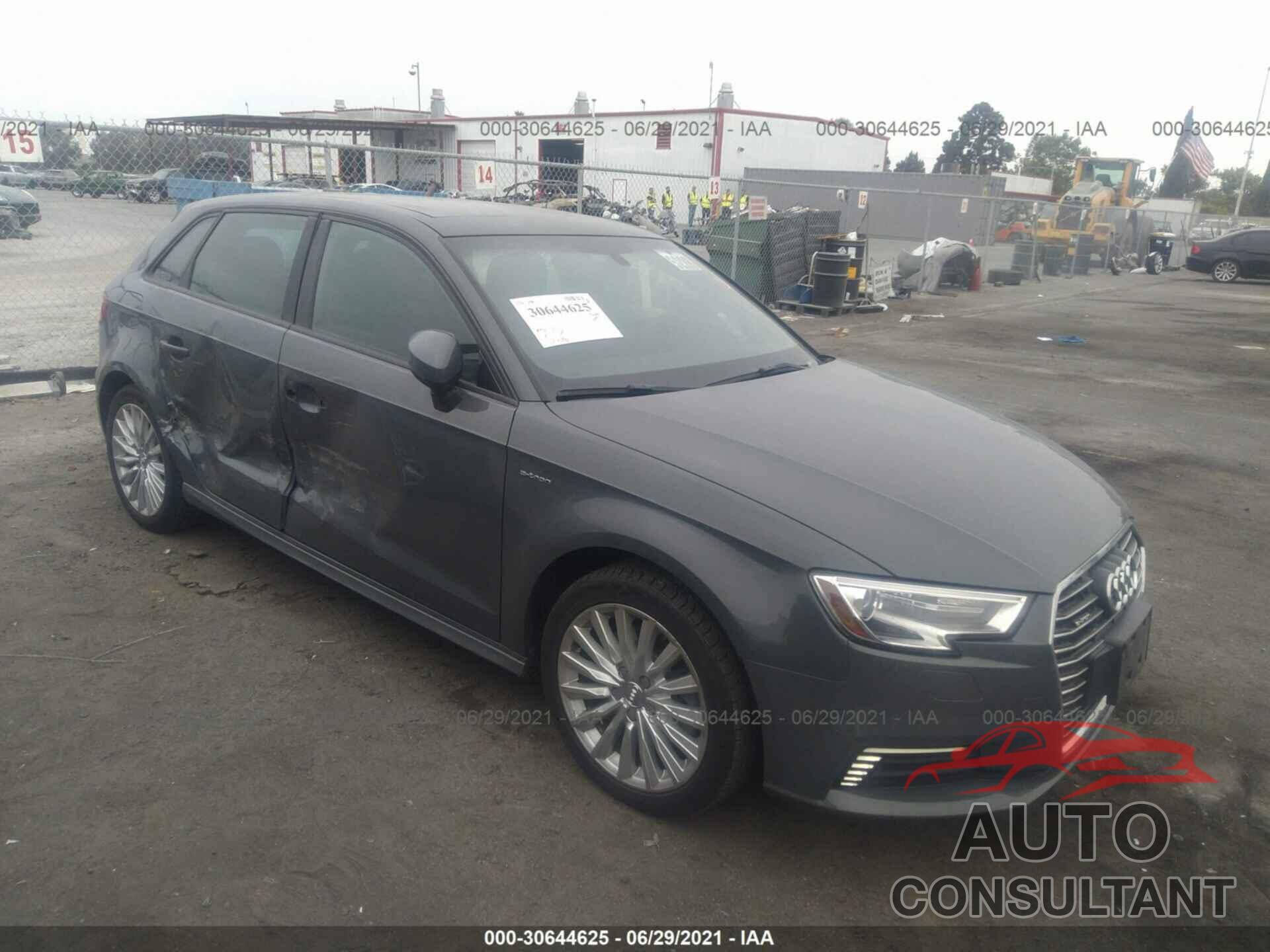 AUDI A3 SPORTBACK E-TRON 2017 - WAUUPBFF4HA101193