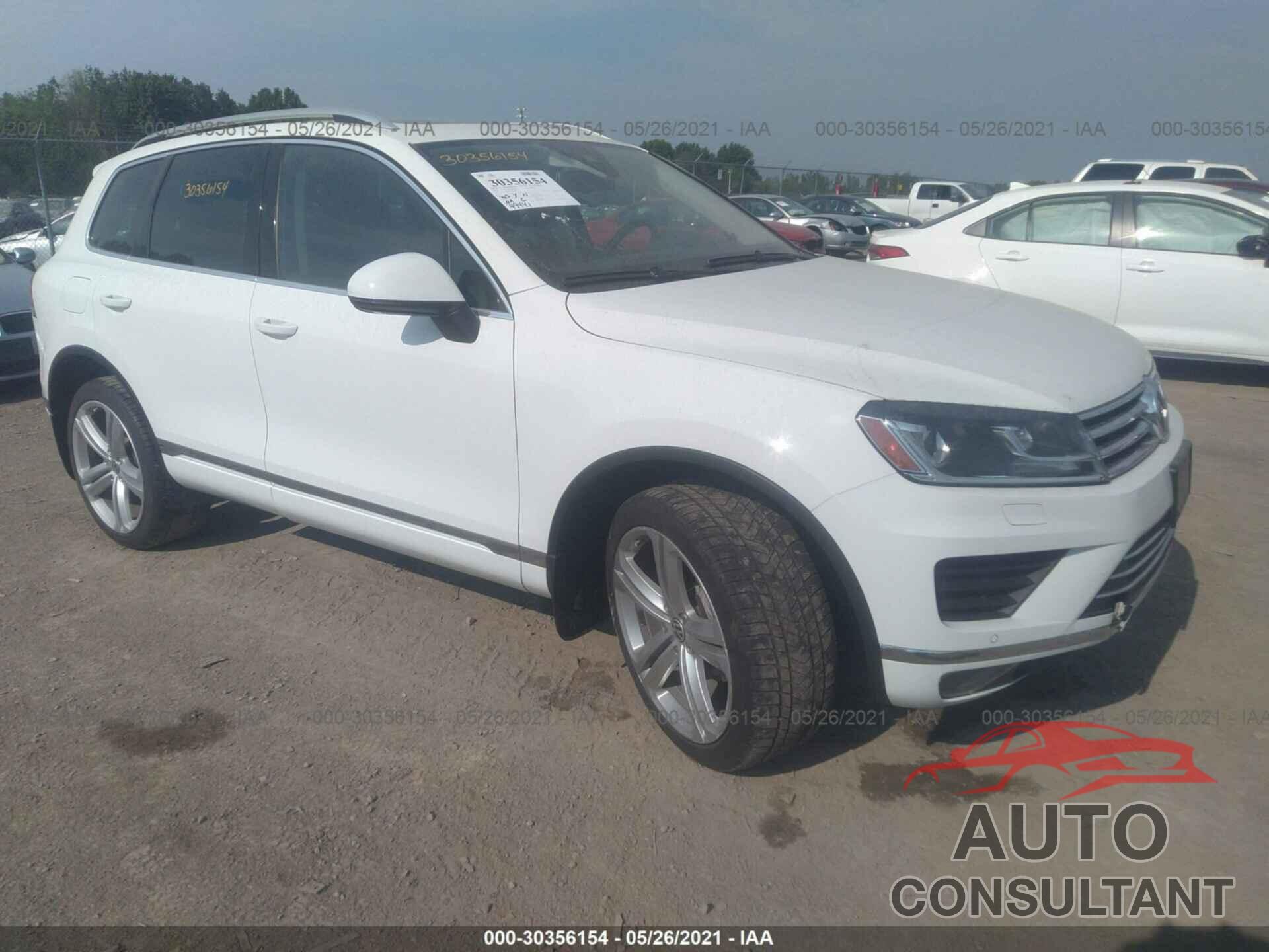 VOLKSWAGEN TOUAREG 2016 - WVGEF9BPXGD011699