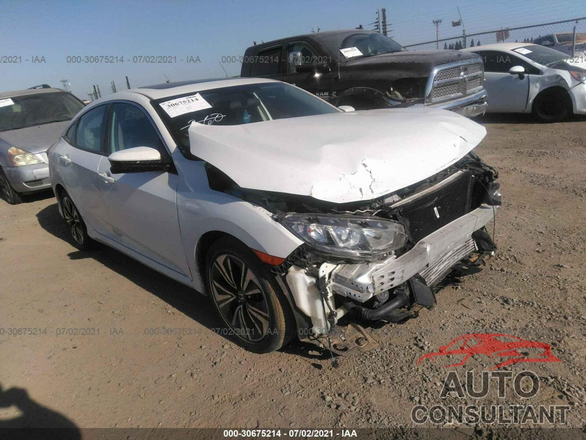 HONDA CIVIC SEDAN 2017 - 2HGFC1F36HH654874