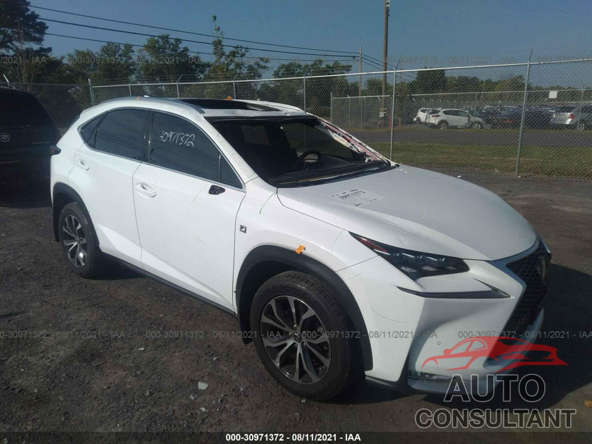 LEXUS NX 200T 2016 - JTJBARBZ9G2057525