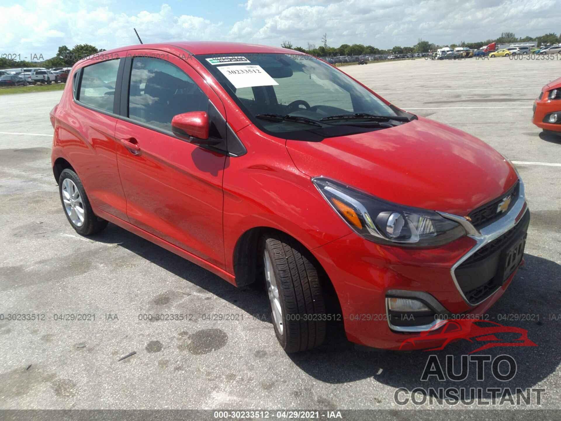 CHEVROLET SPARK 2021 - KL8CD6SA8MC722730