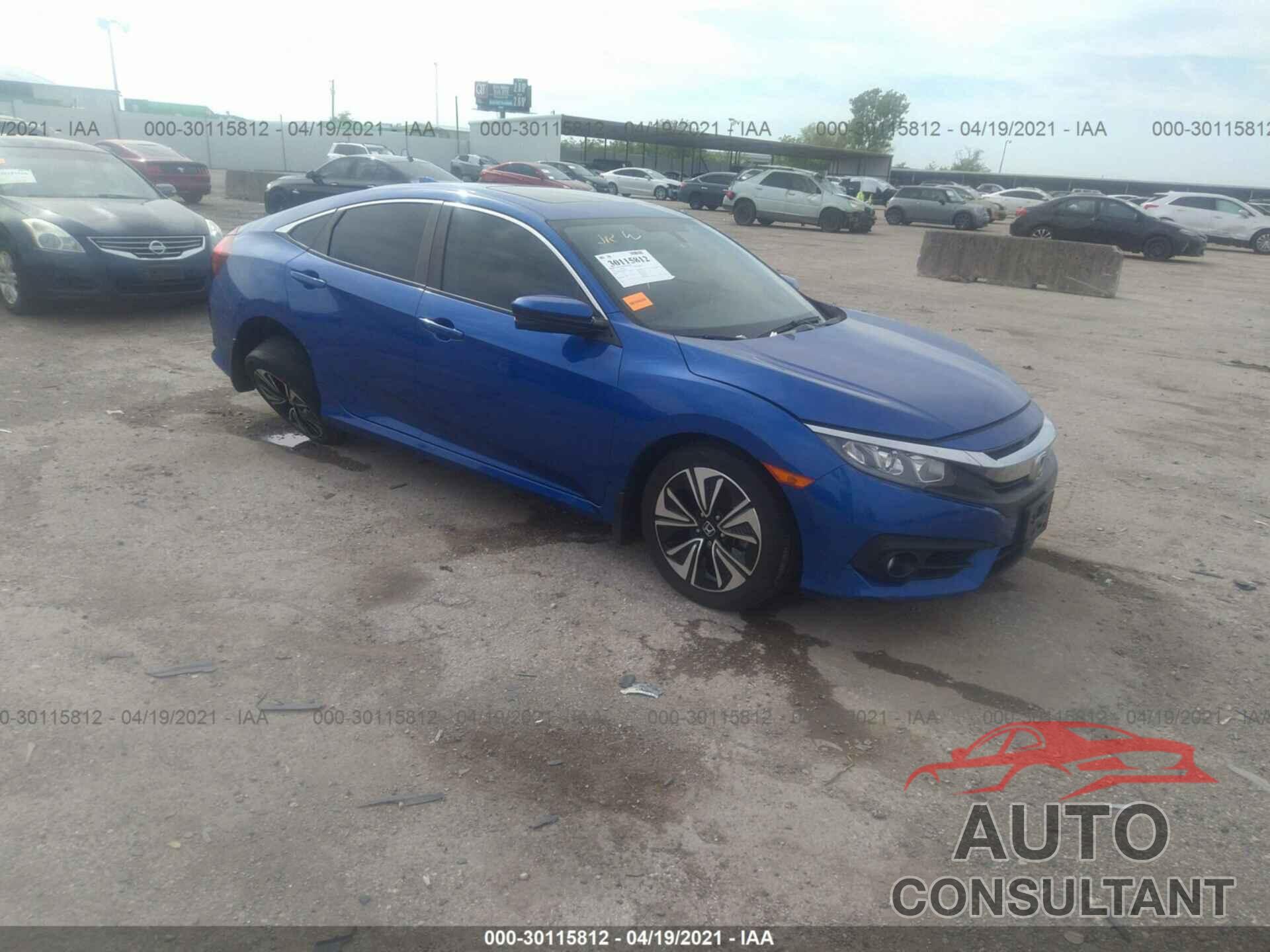 HONDA CIVIC SEDAN 2016 - 19XFC1F30GE041979