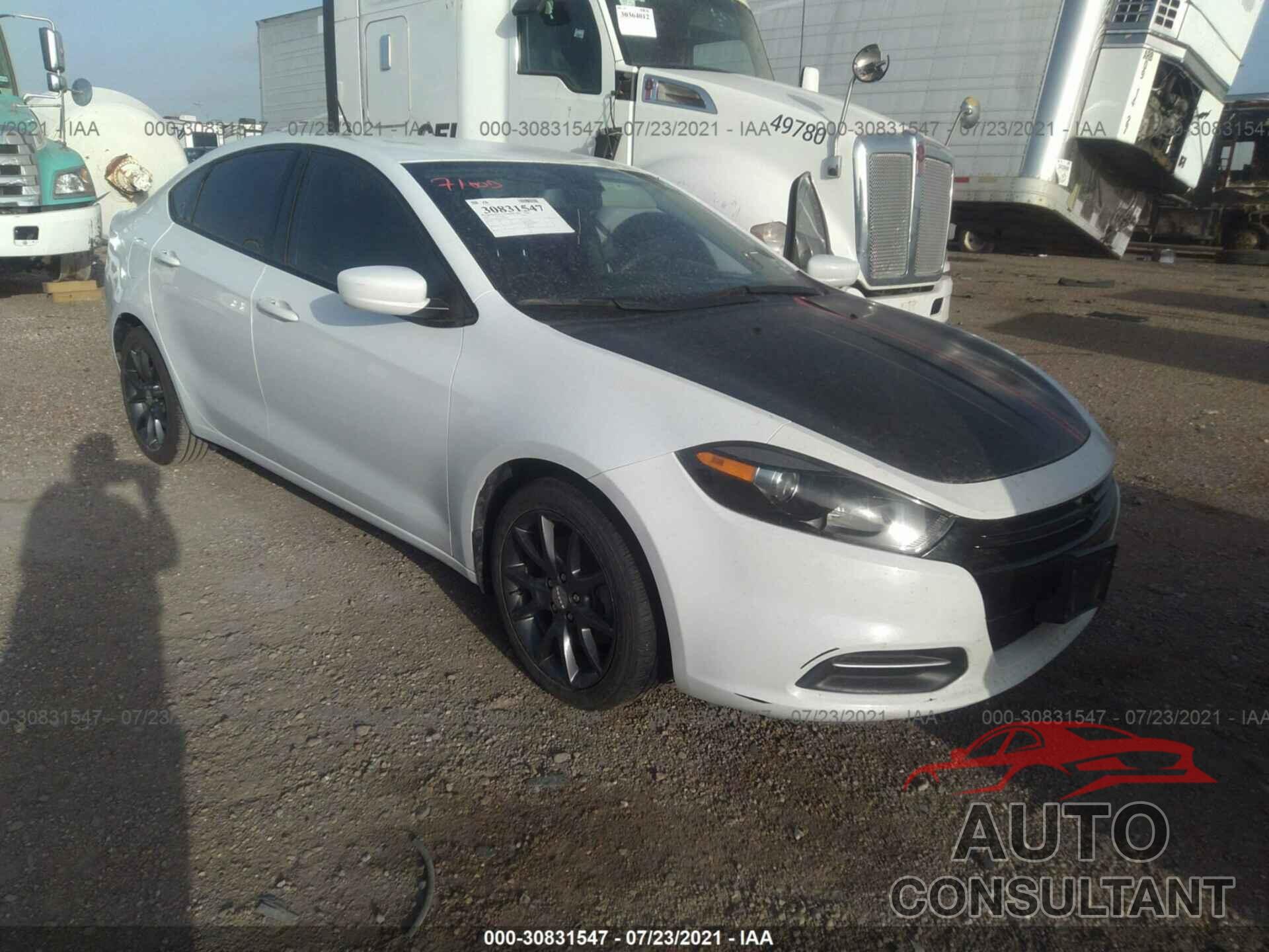 DODGE DART 2016 - 1C3CDFAA6GD577974