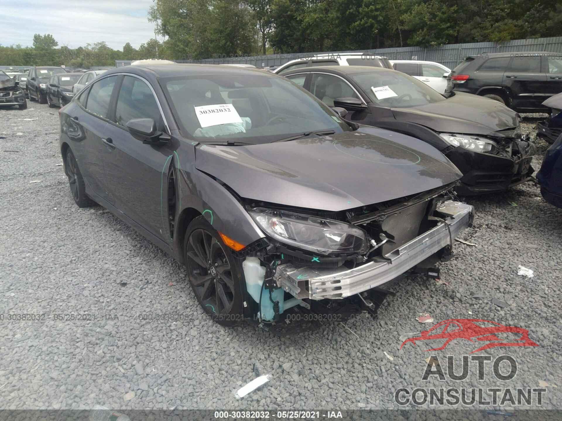 HONDA CIVIC SEDAN 2021 - 19XFC2F86ME200856