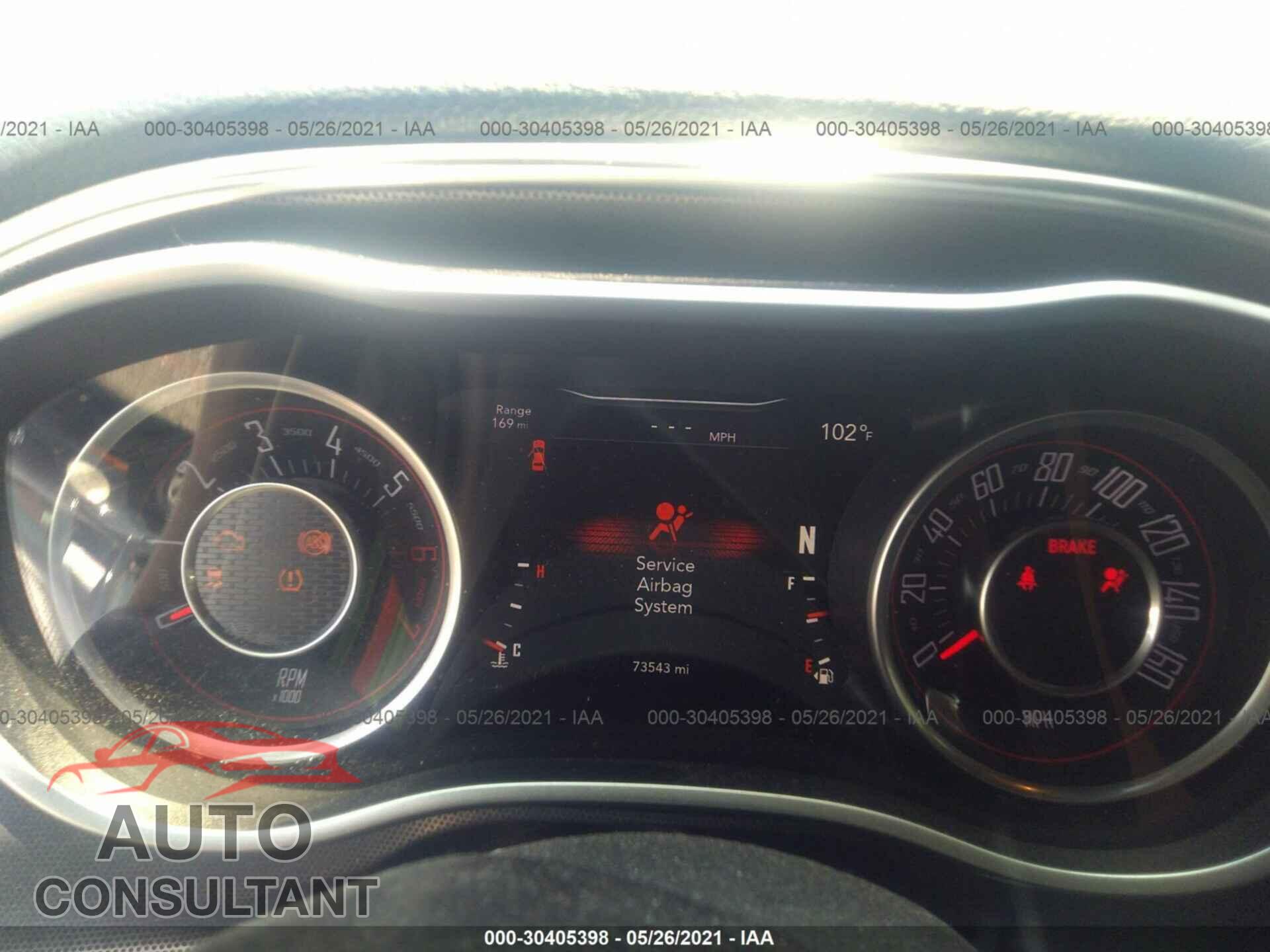DODGE CHALLENGER 2016 - 2C3CDZBTXGH124638