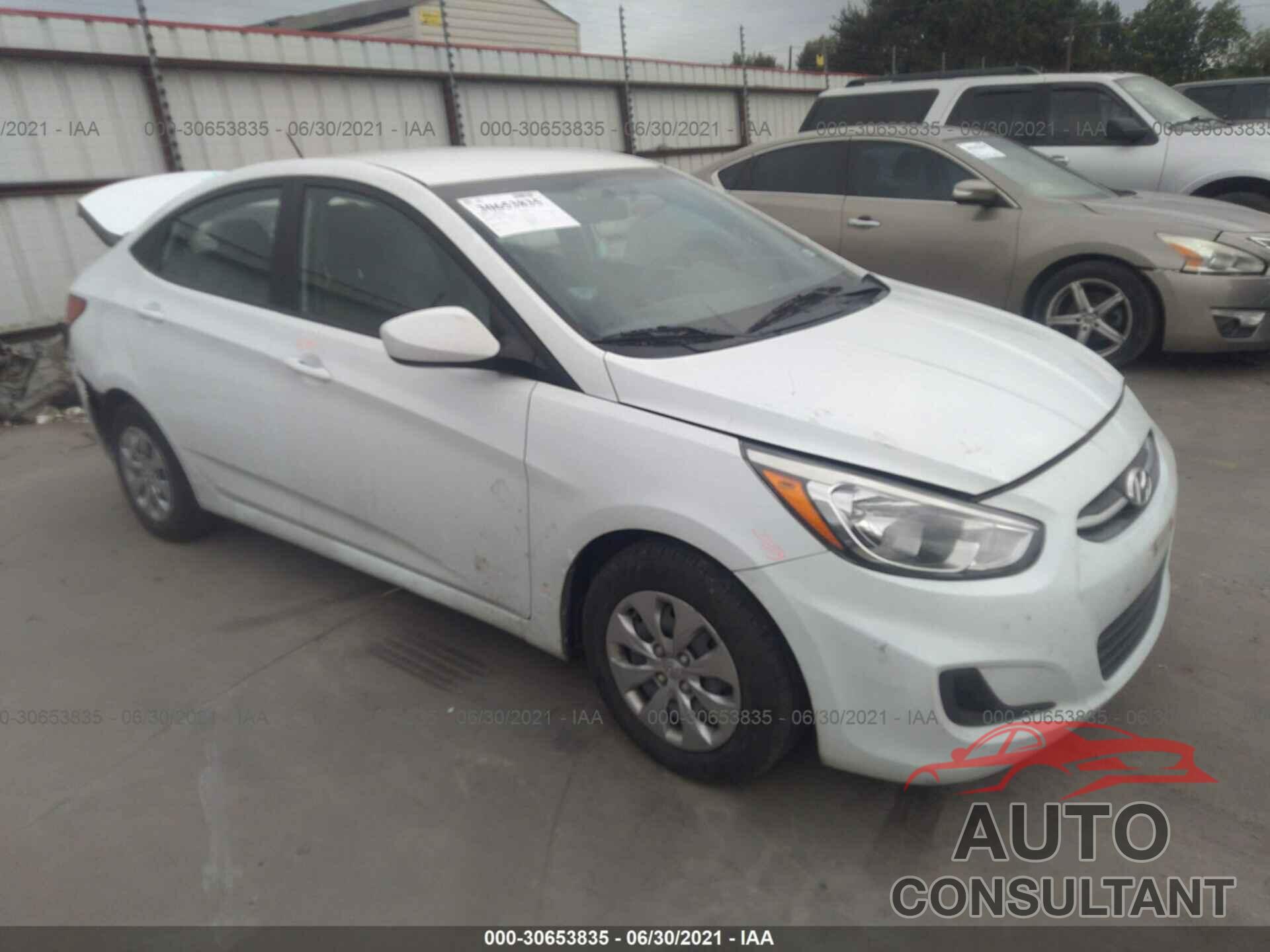 HYUNDAI ACCENT 2017 - KMHCT4AE6HU286281