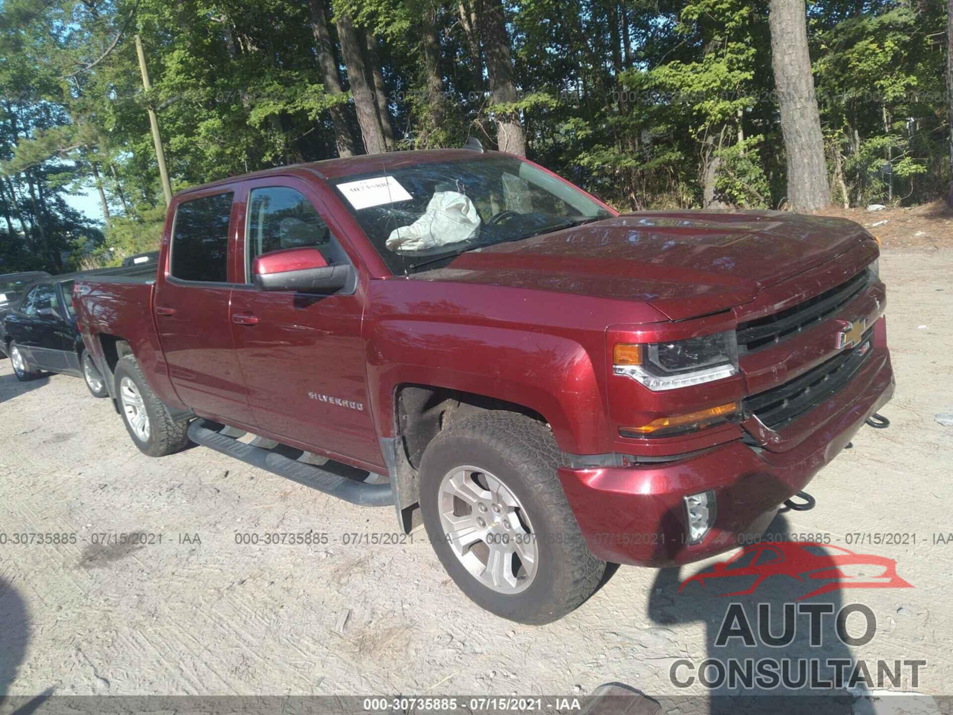 CHEVROLET SILVERADO 1500 2017 - 3GCUKREC2HG330698