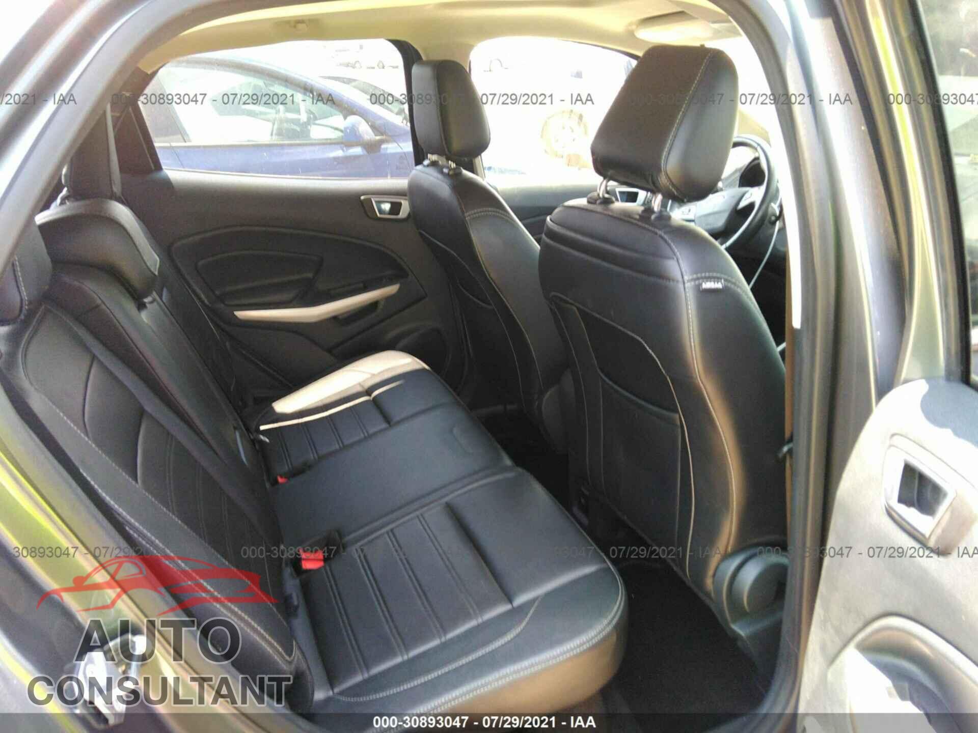 FORD ECOSPORT 2019 - MAJ6S3KL6KC294282