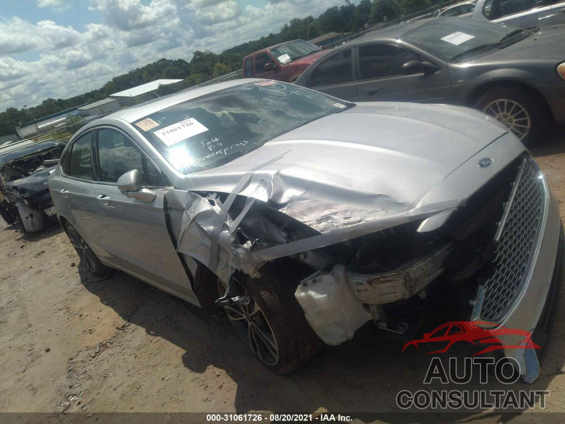 FORD FUSION 2019 - 3FA6P0K95KR180151