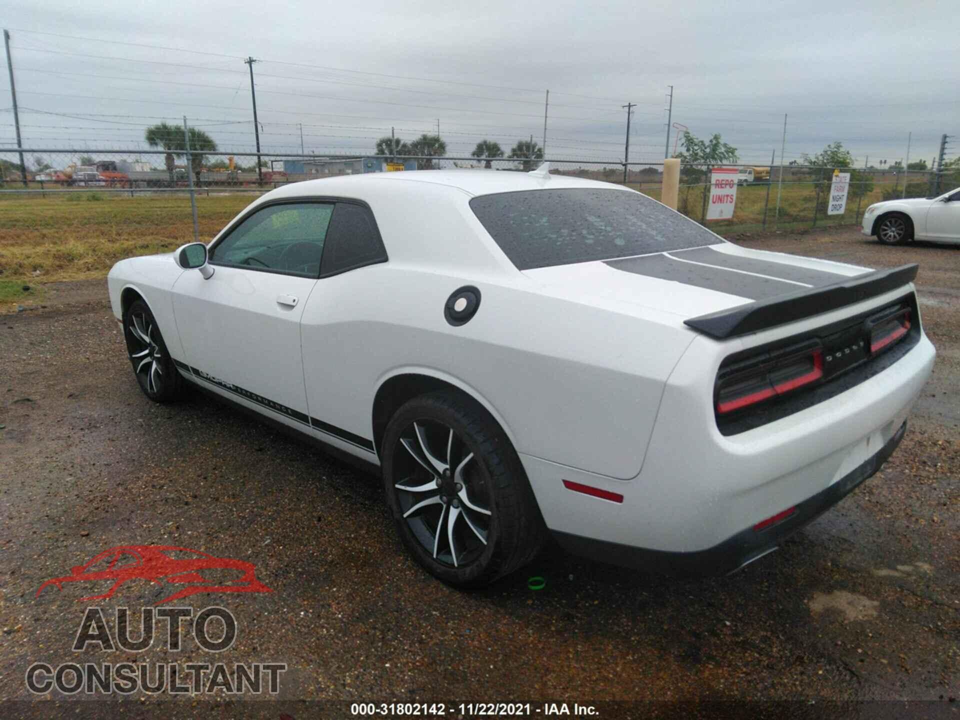 DODGE CHALLENGER 2016 - 2C3CDZAGXGH353177